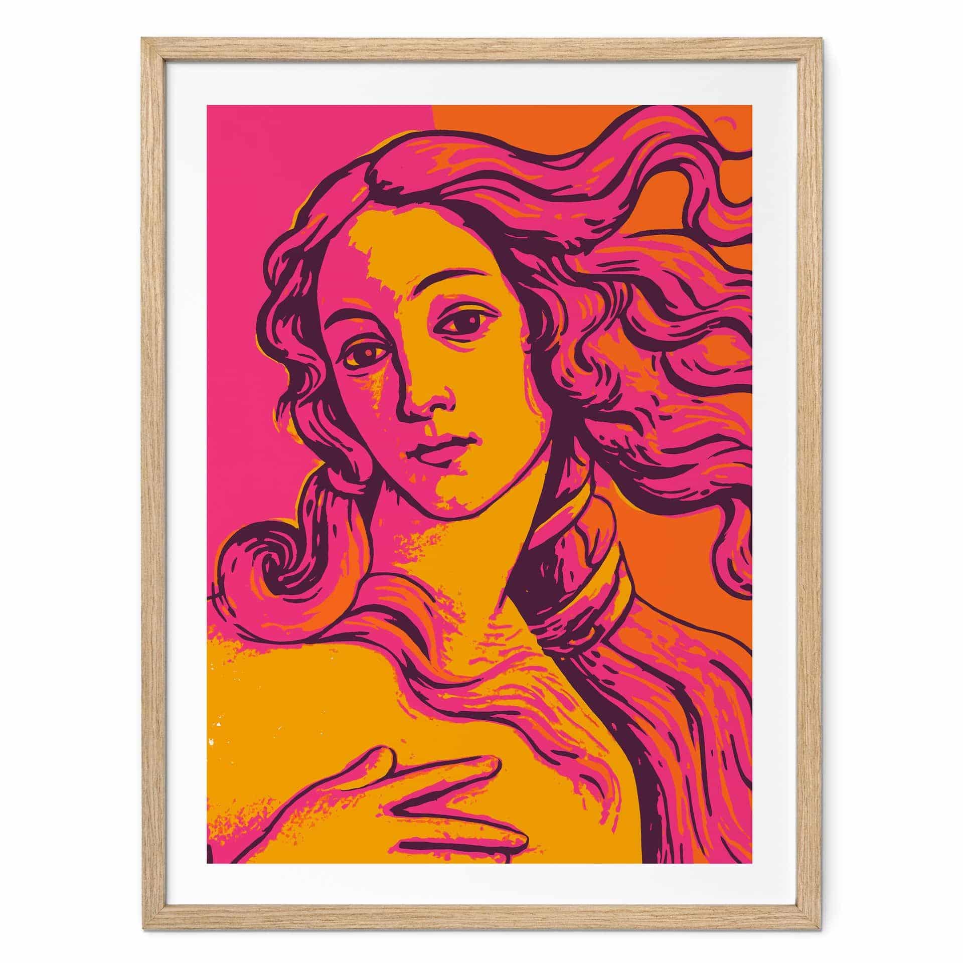 Plakat Pop Art Venus - Treechild