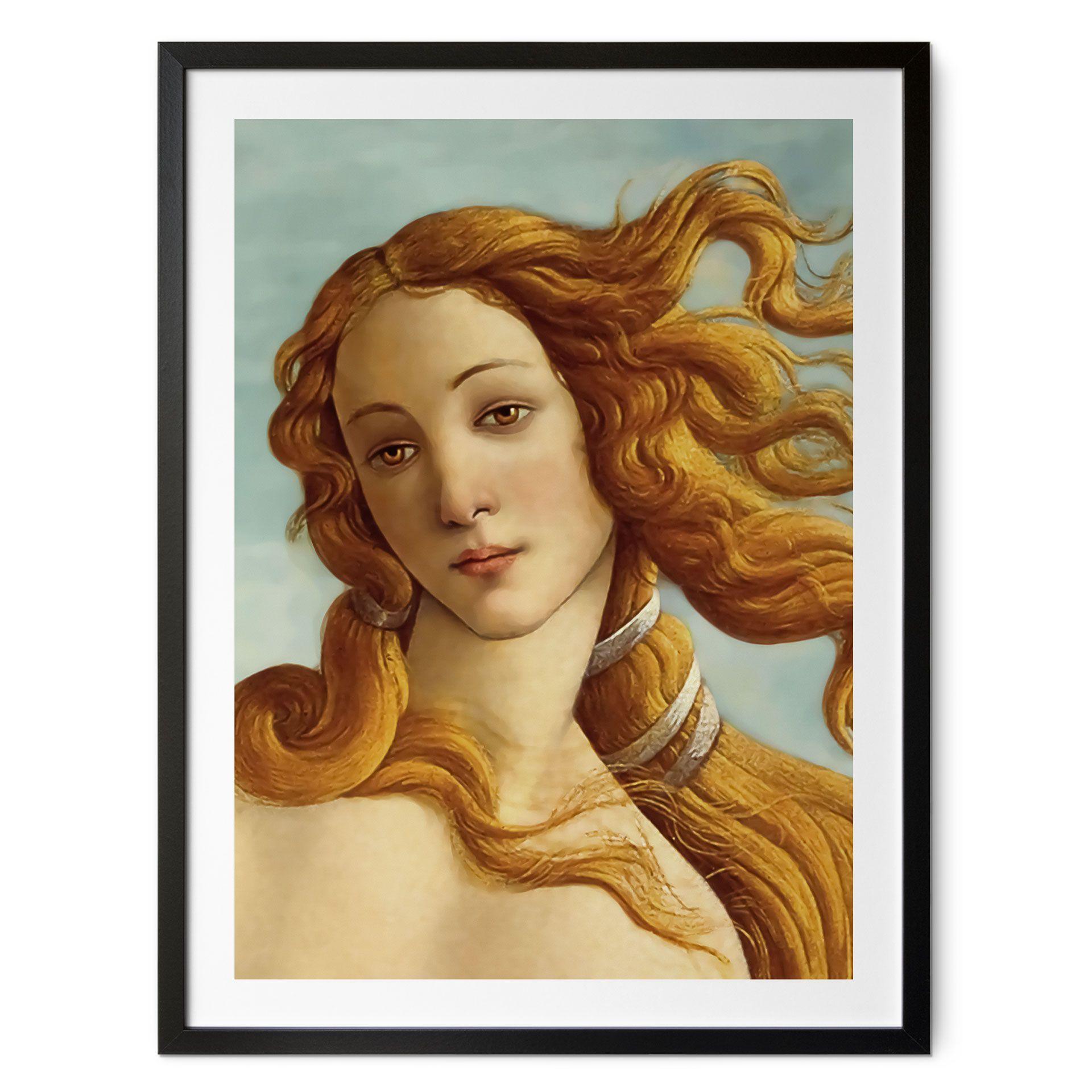 Plakat Portræt af Venus - Inspireret af Botticelli