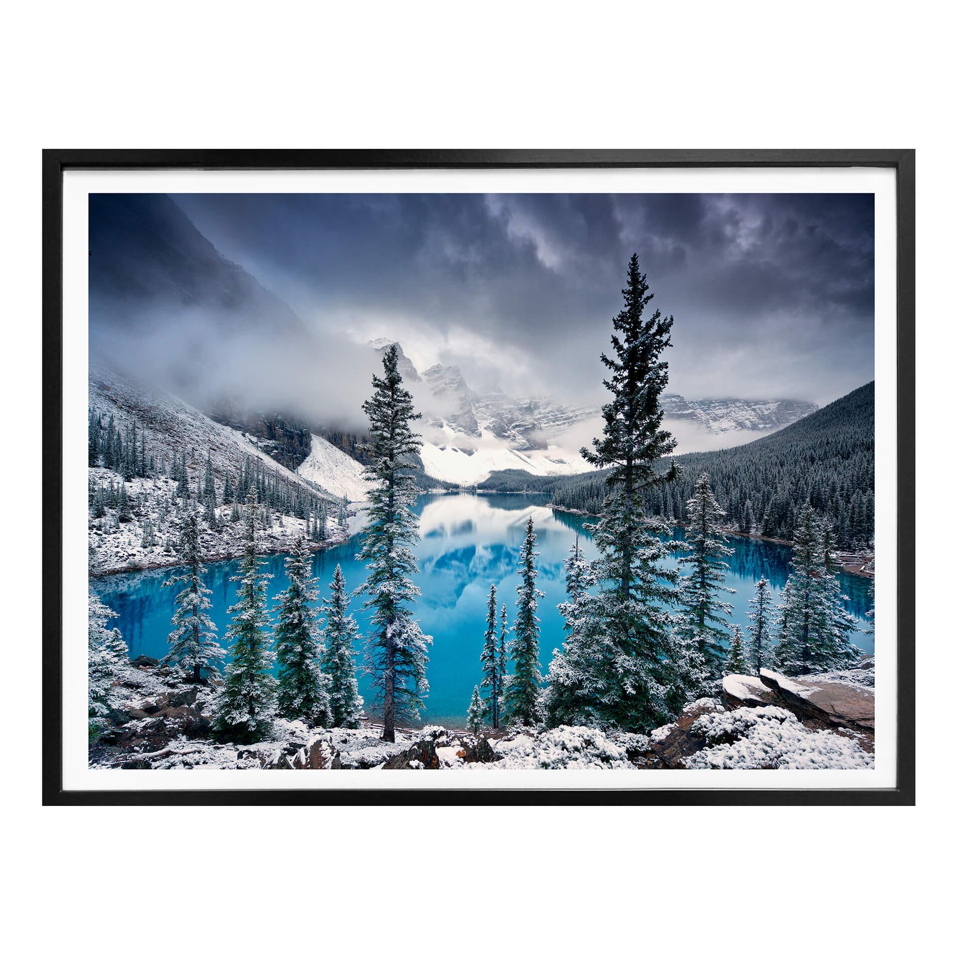 Póster Cole - Vista del lago frío