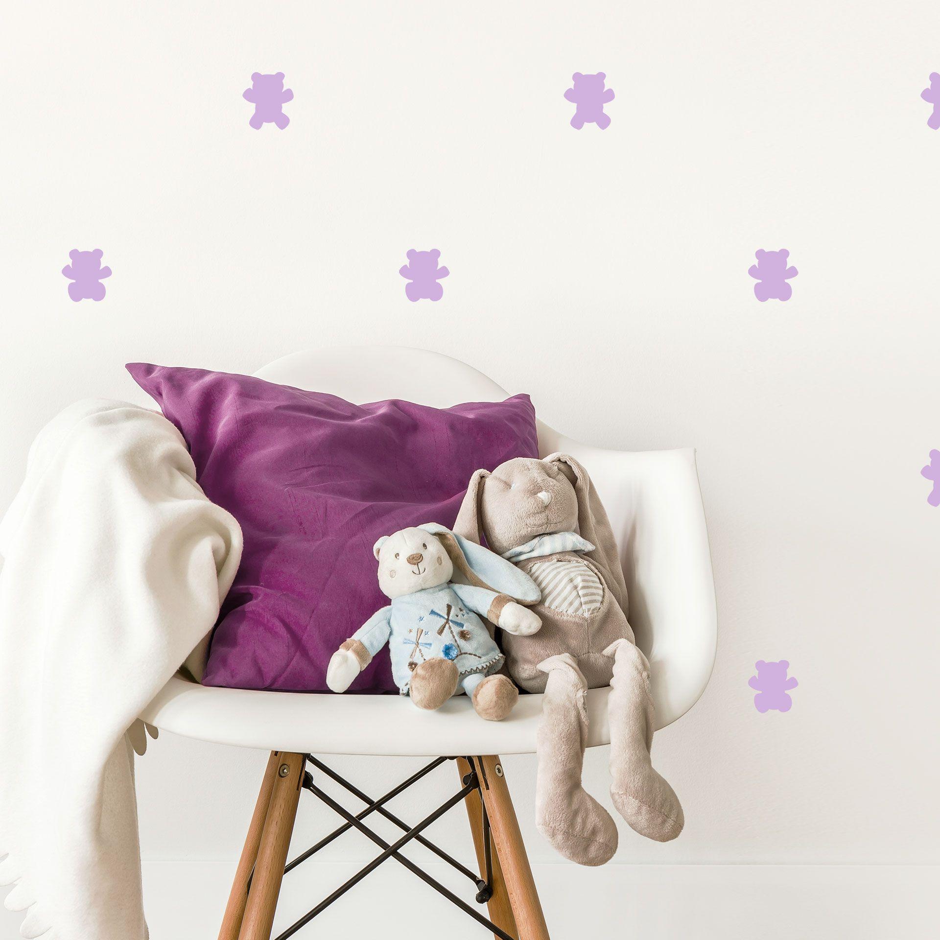 Sticker mural - Set d'oursons