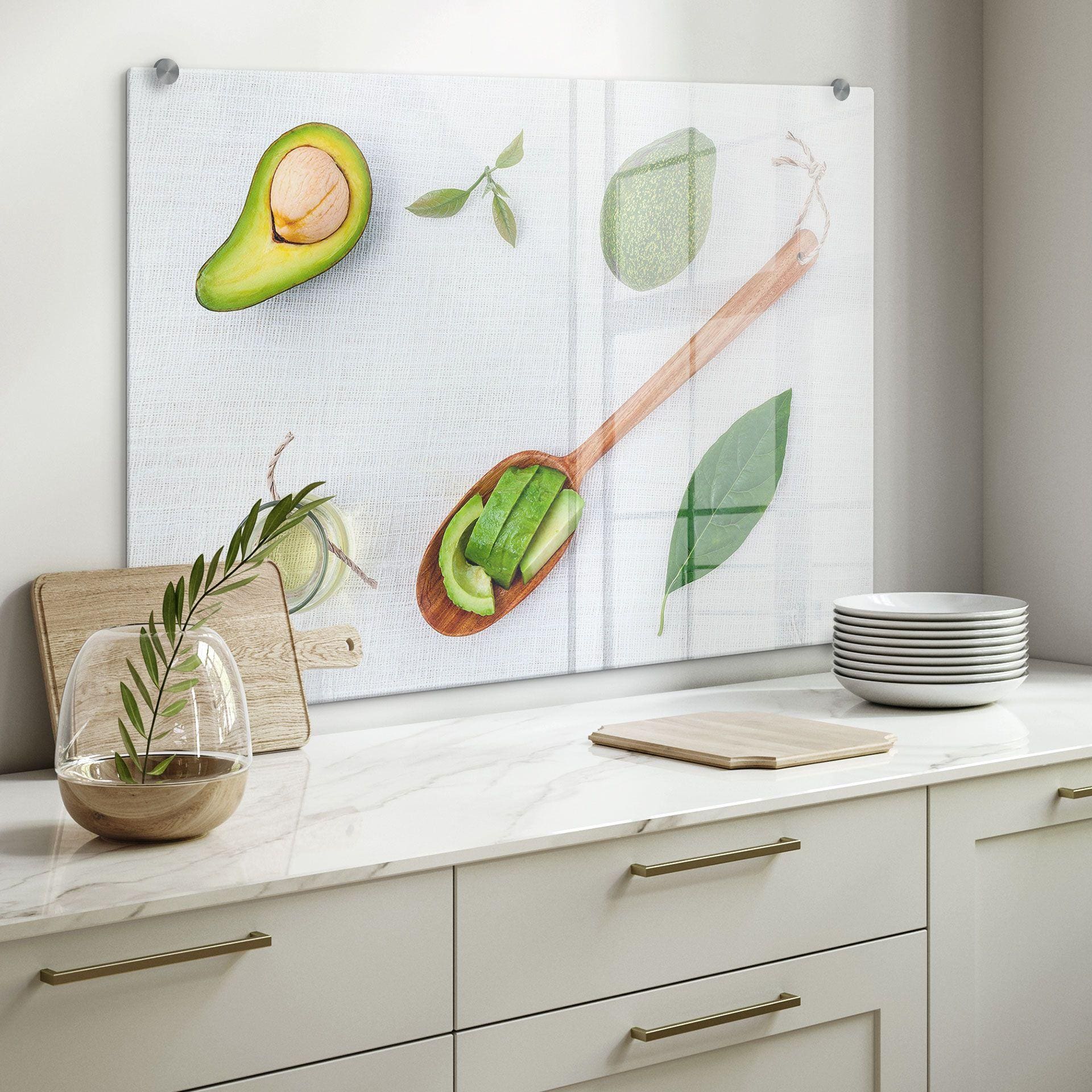 Stænkplade - Friske avocadoer
