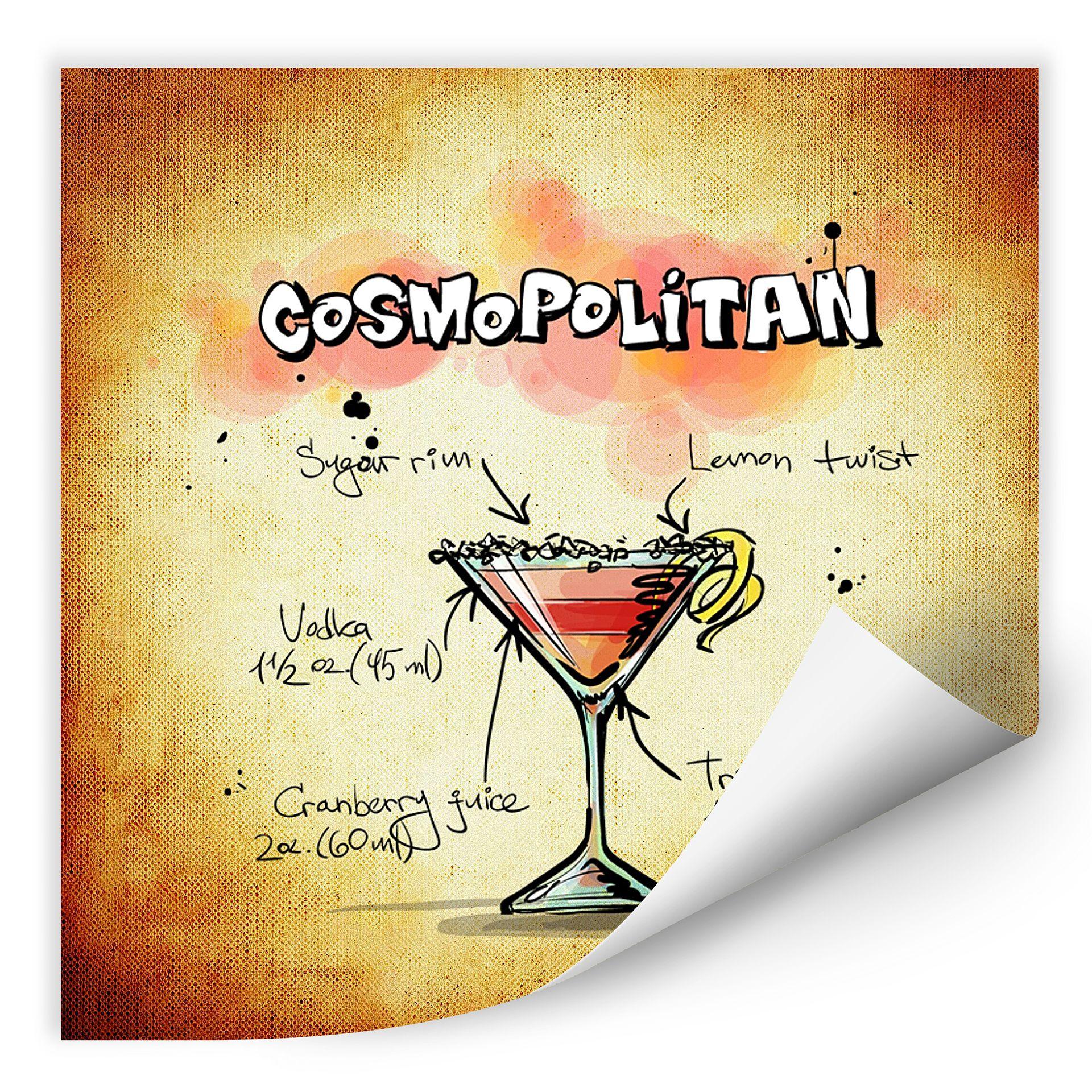 Muurprints Cosmopolitan Recept