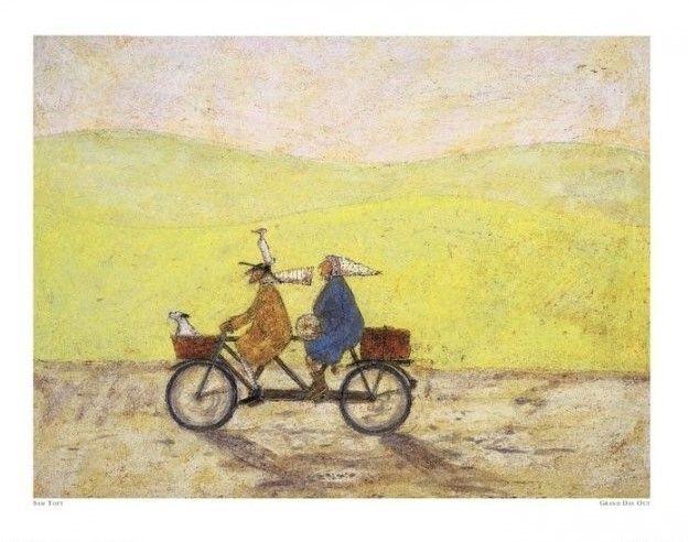 Plakat Sam Toft - Grand Day Out kunsttryk, Sam Toft (50 x 40 cm)