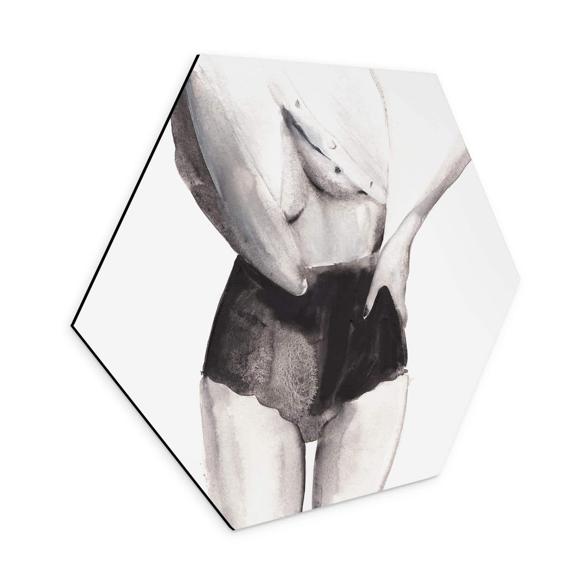 Hexagone - alu-Dibond Verbaan - Dance with me sugar