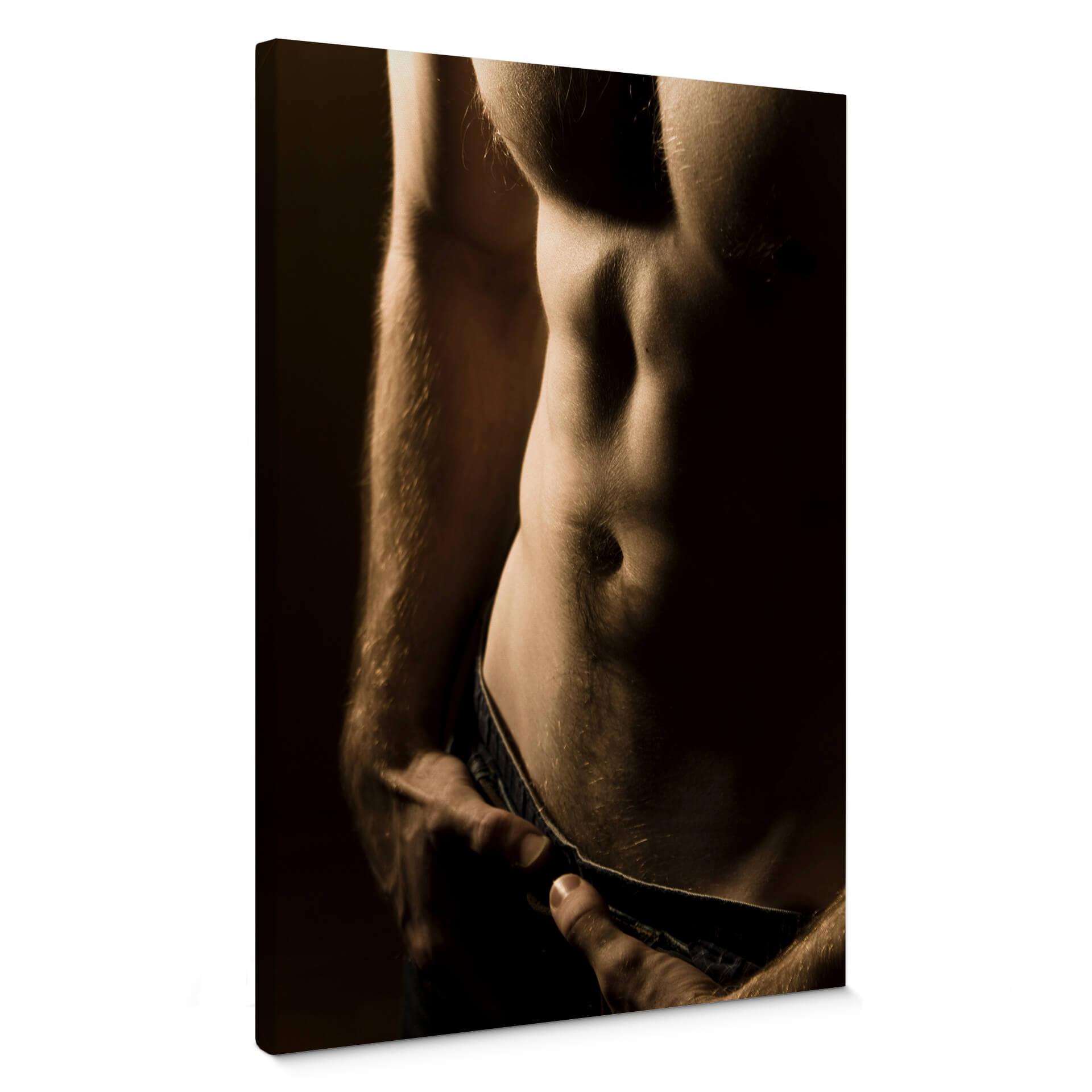 Lienzo Seducción masculina