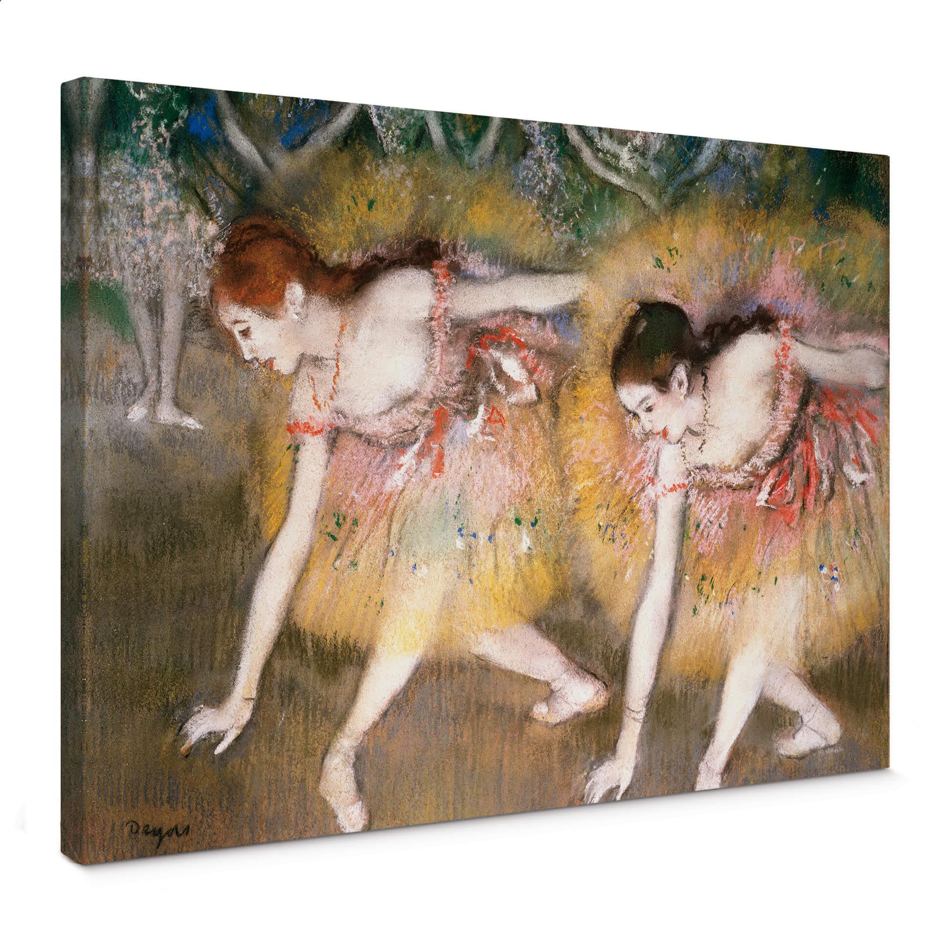 Degas - Dansere bøjer sig - Lærredsprint