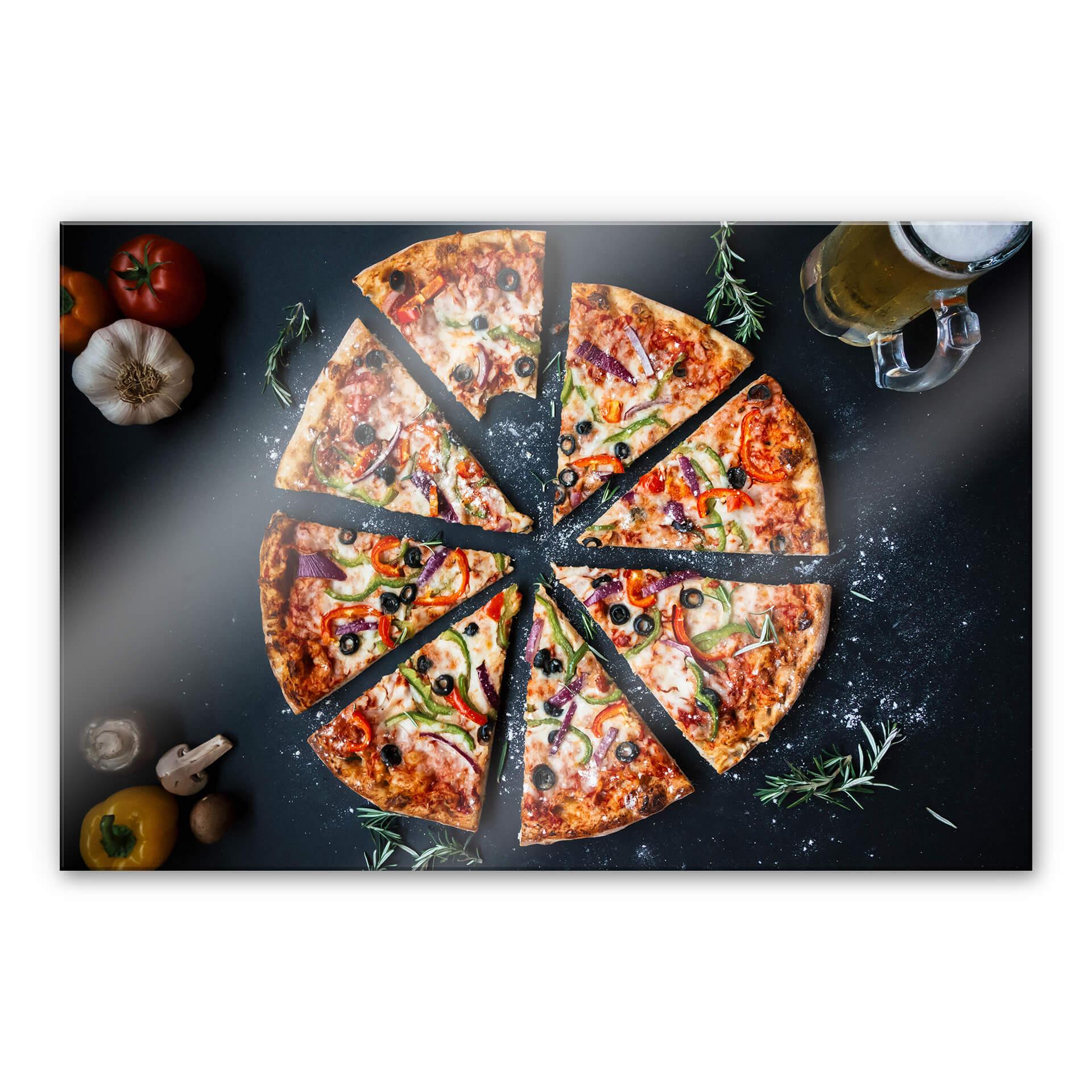 Akrylbillede Italiensk pizza