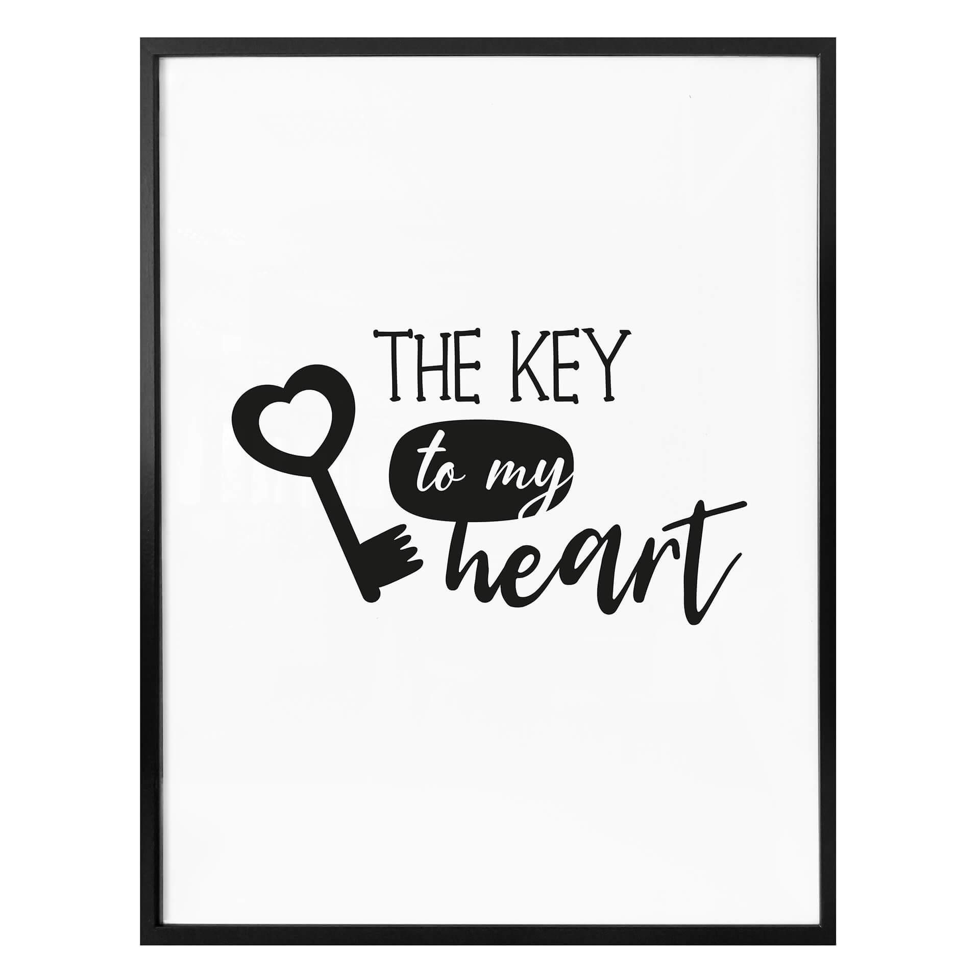 Póster La llave de mi corazón