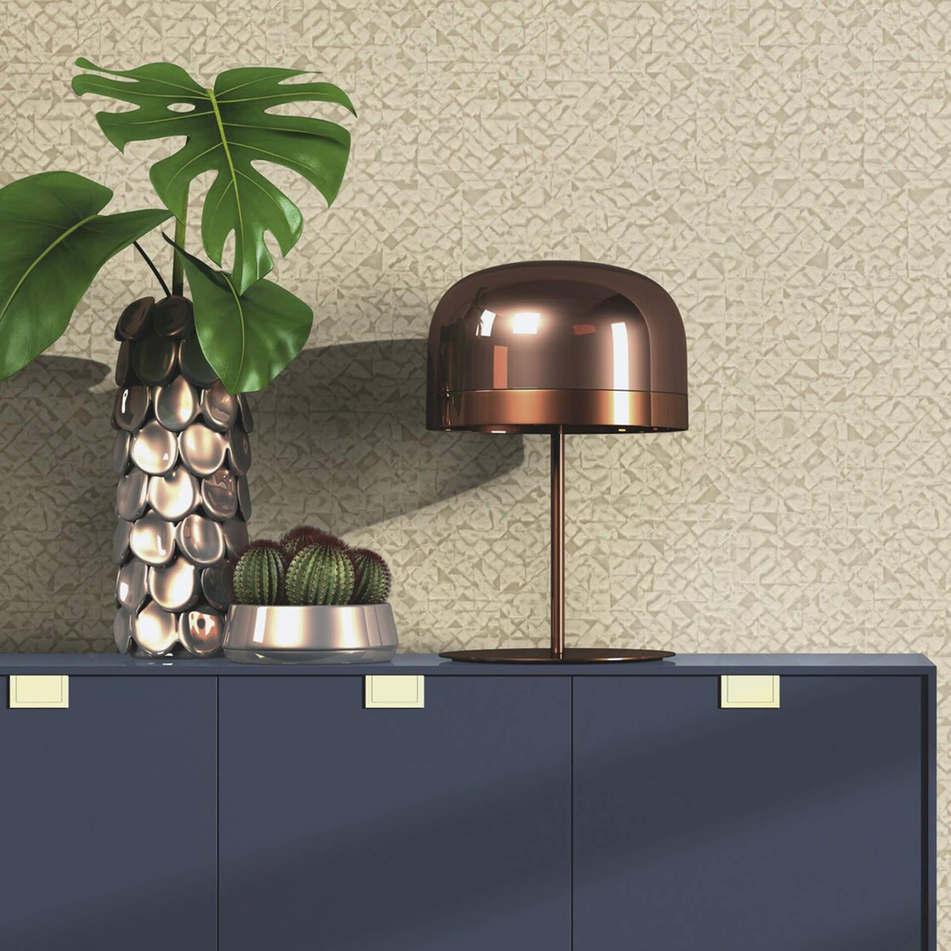 Rasch Kalahari Papier peint intissé à motif marron beige