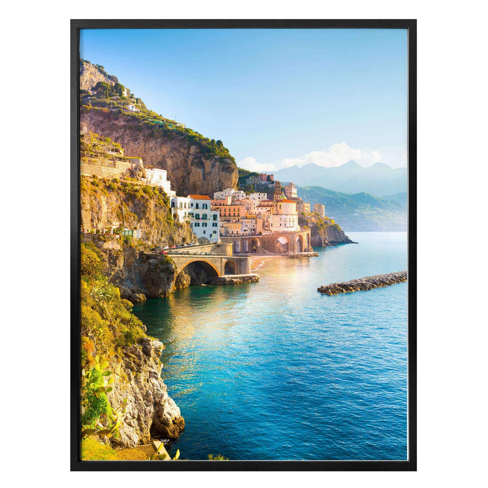 Póster Campania en Italia