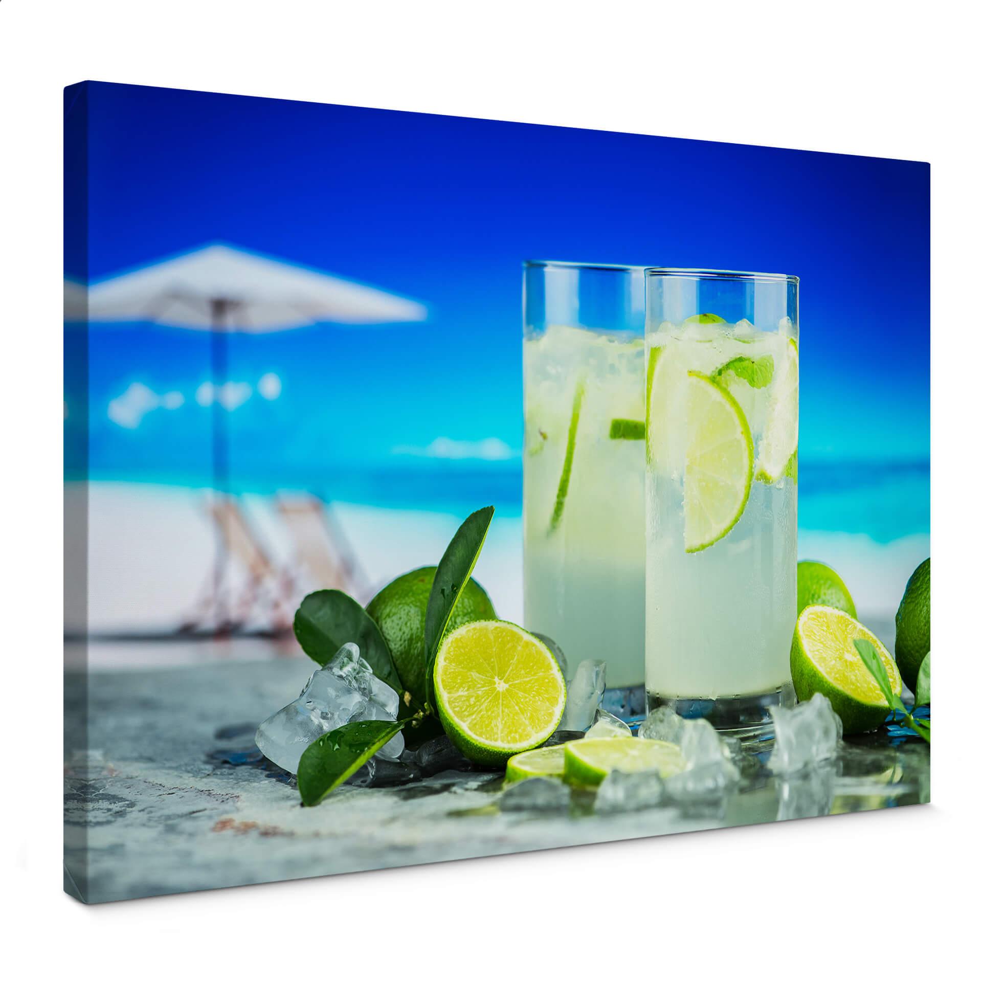 Cuadro lienzo Tropical Lime