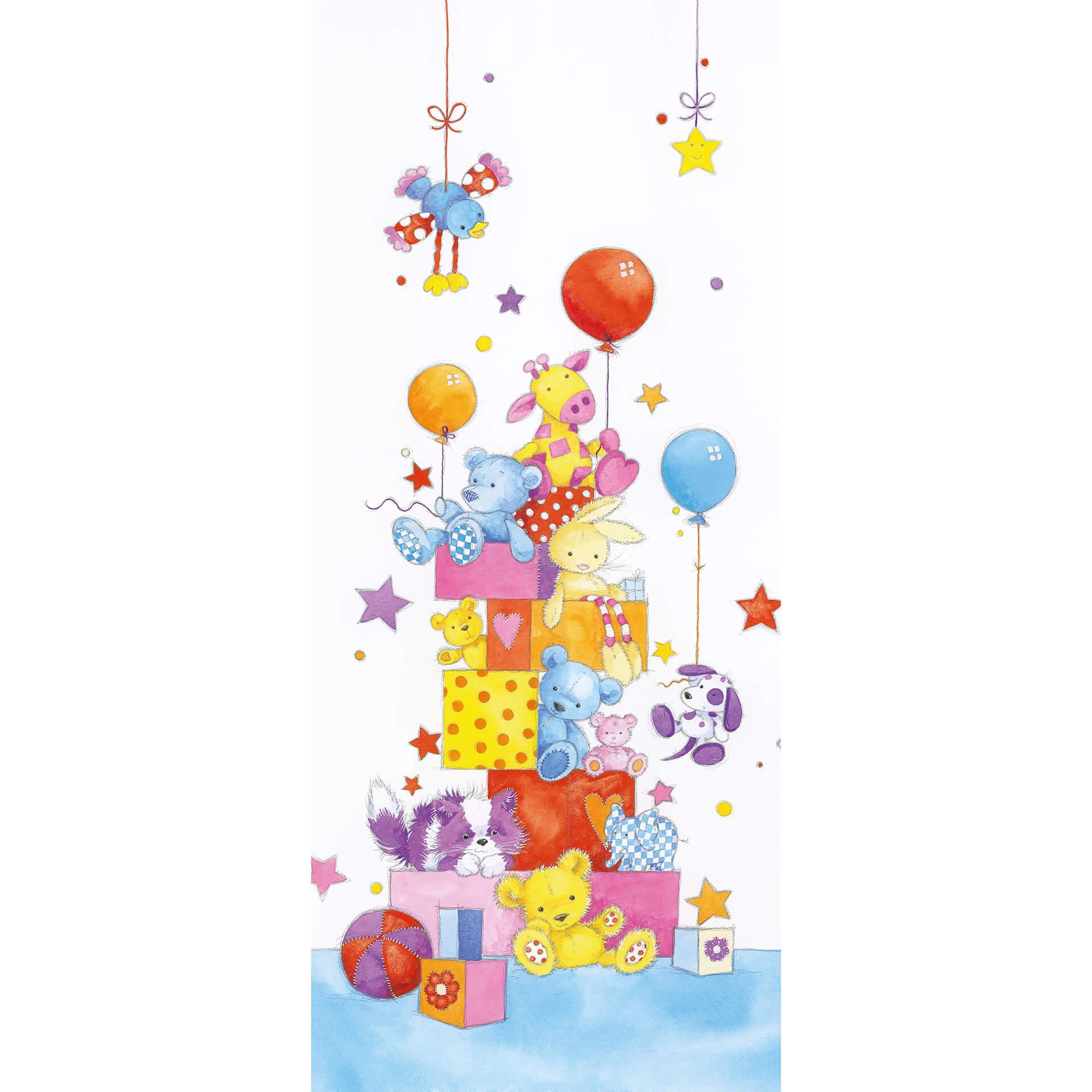 Deurfolie Little Friends 86x200 cm