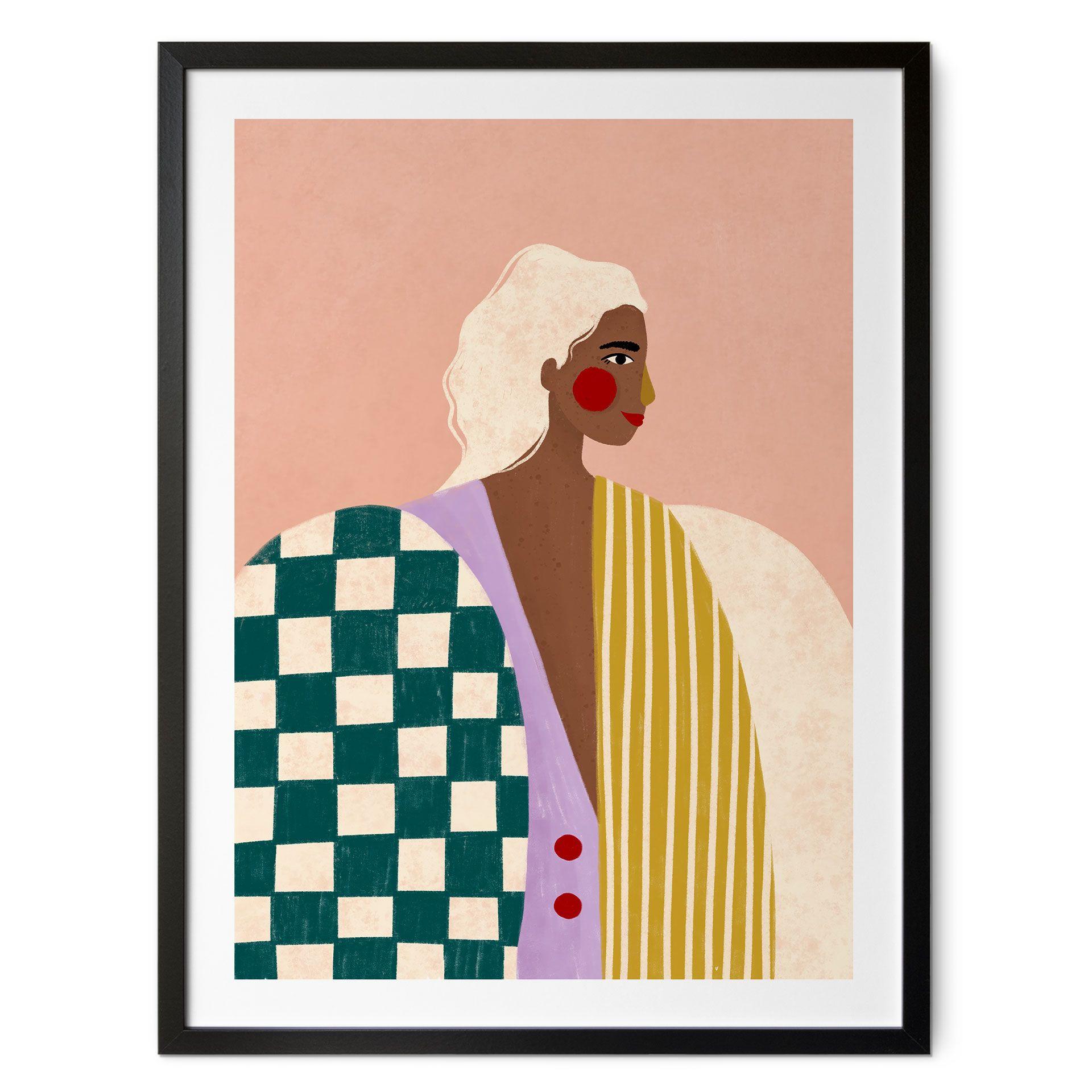 Póster La mujer de las muestras: un icono moderno - Müller