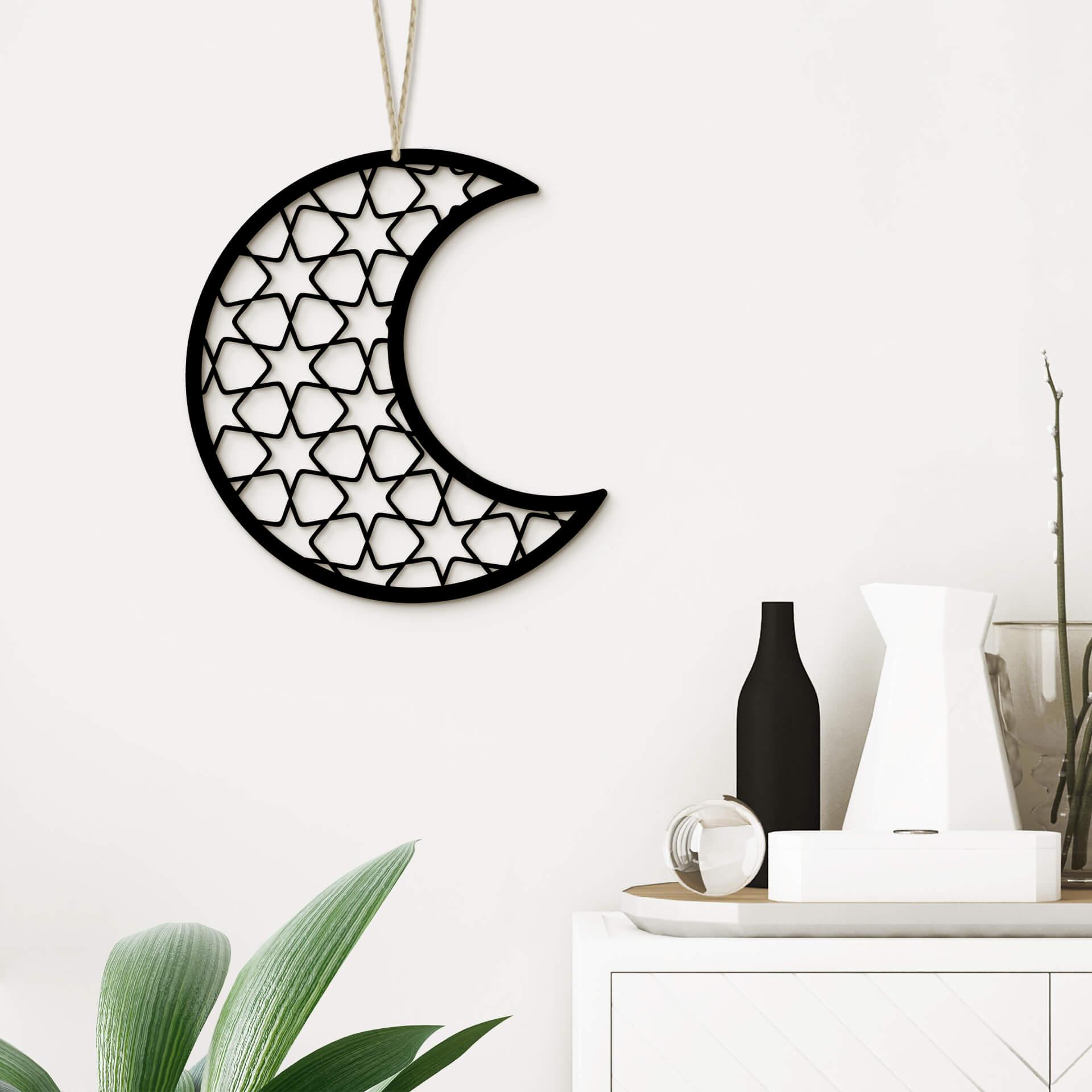 Decoración acrílica Ramadán - Luna