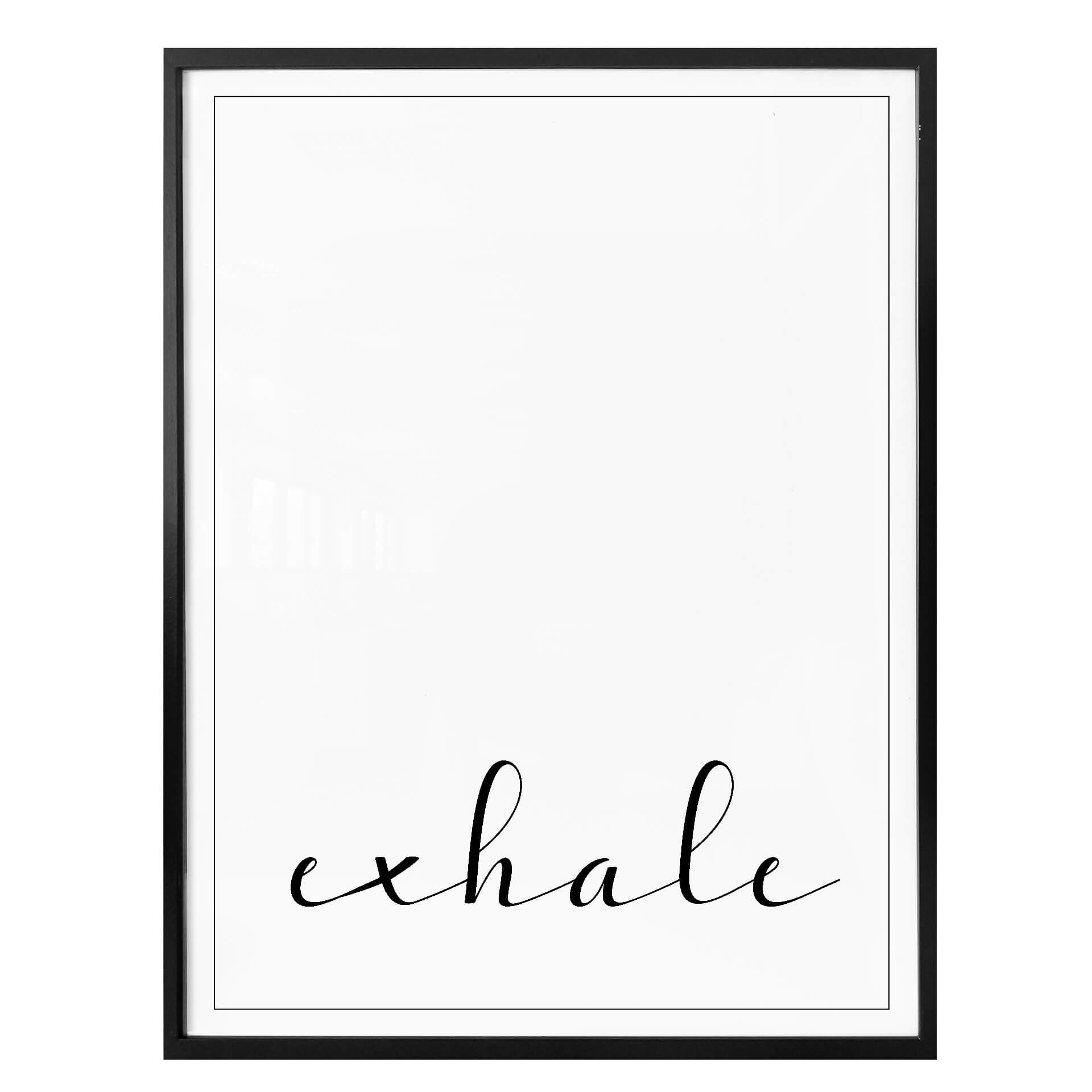 Plakat - Exhale
