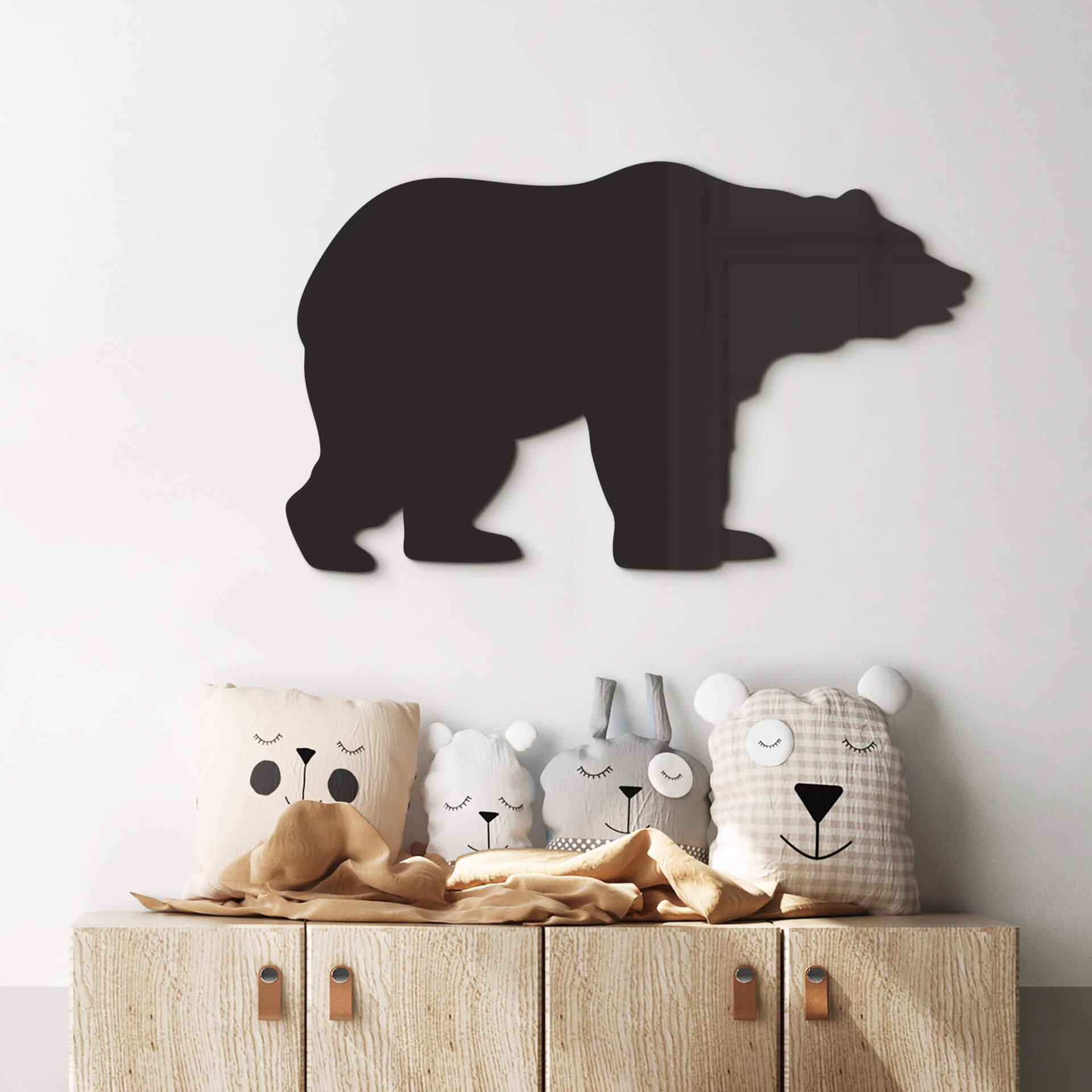 Oso acrílico de decoración
