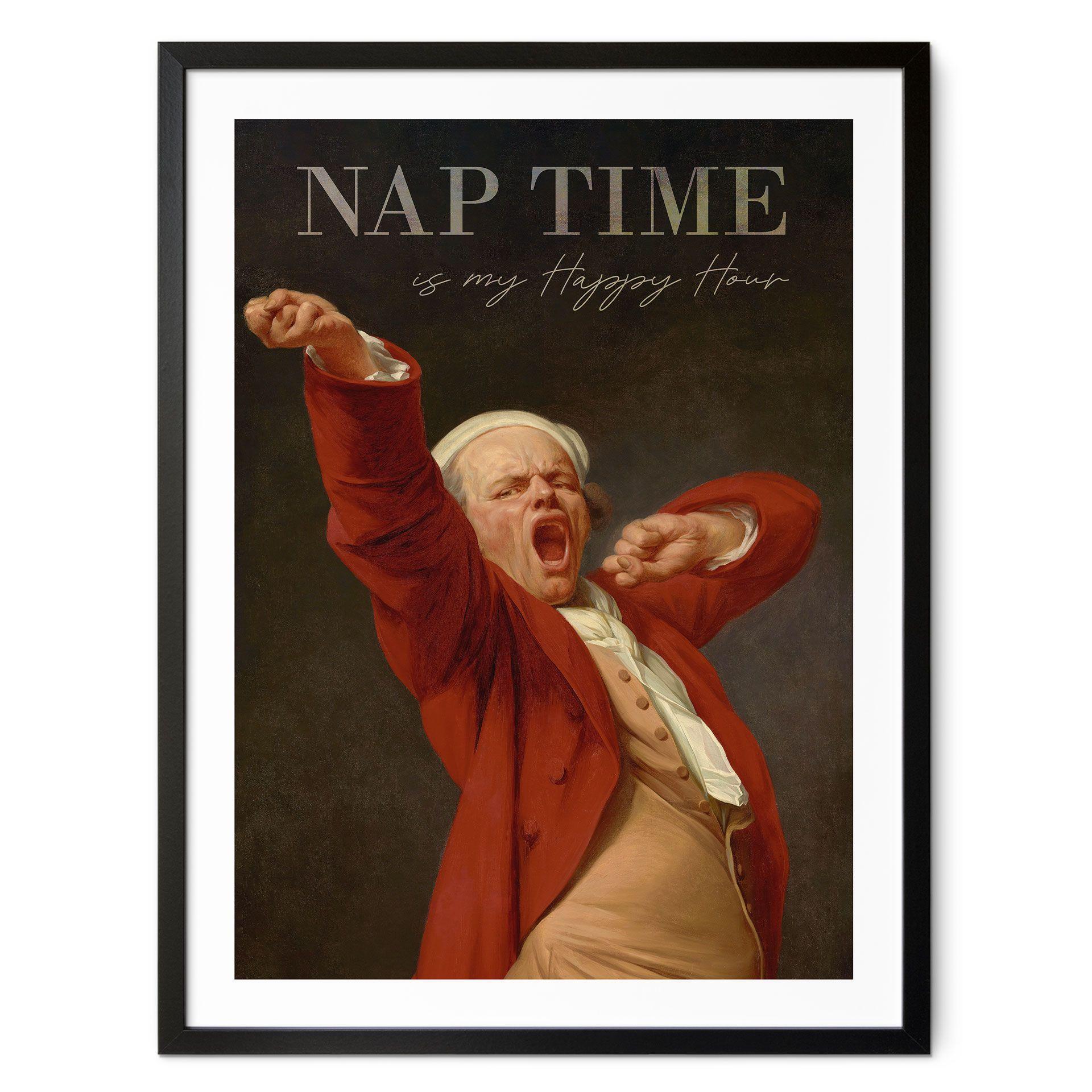 Plakat Lur - Inspireret af Ducreux - Selvportræt