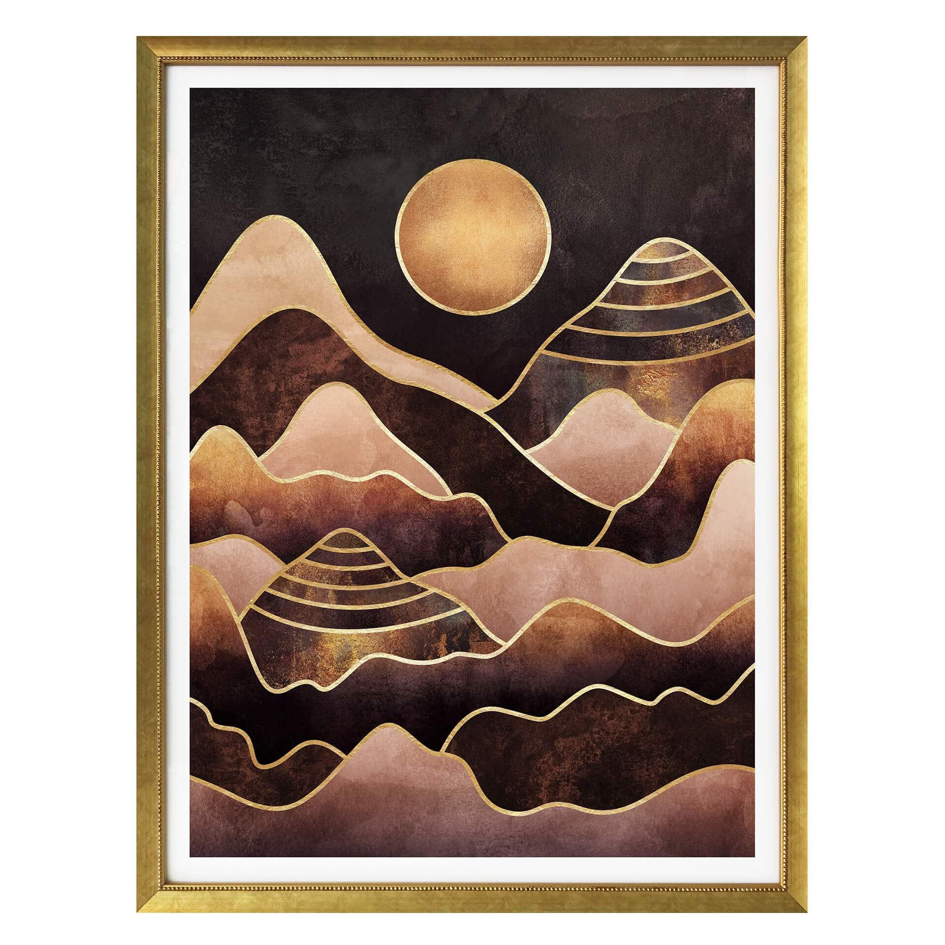 Frederiksson Plakat - Solnedgang