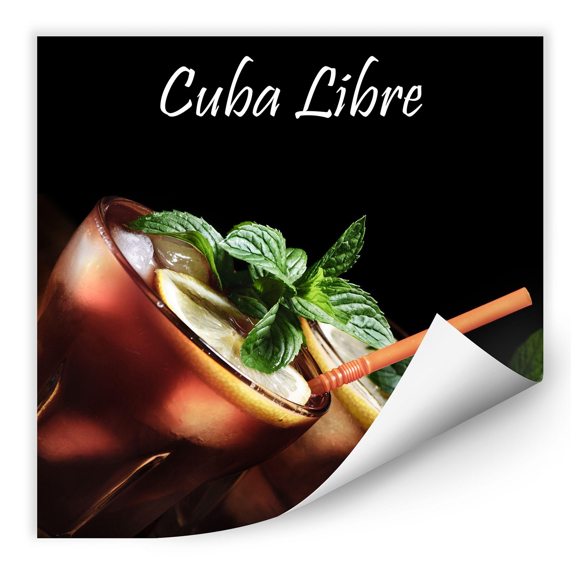 Muurprints Cuba Libre Muurprint