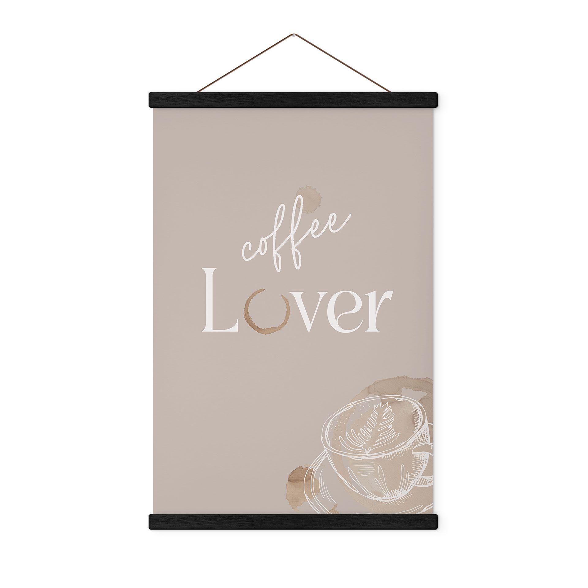 Tekstil plakat Coffee Lover