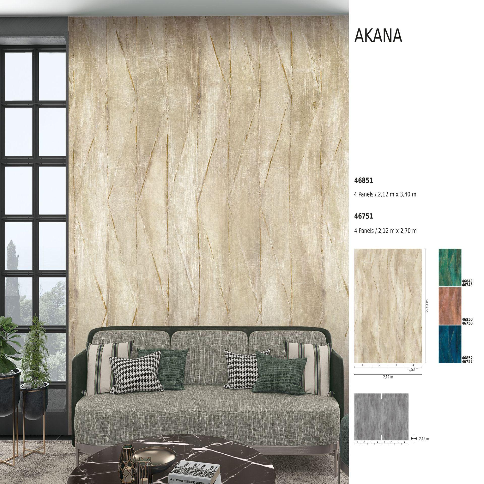 Fototapet med grafisk mønster, beige tekstur 2,70 x 2,12 m