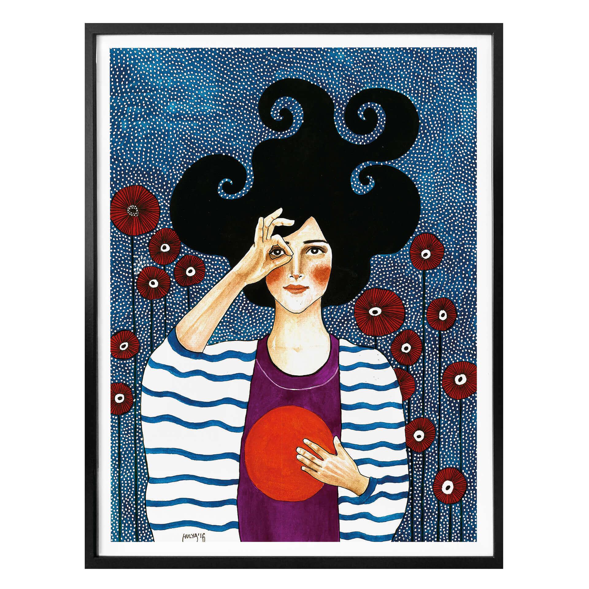 Affiche Hülya - Moment de réconfort