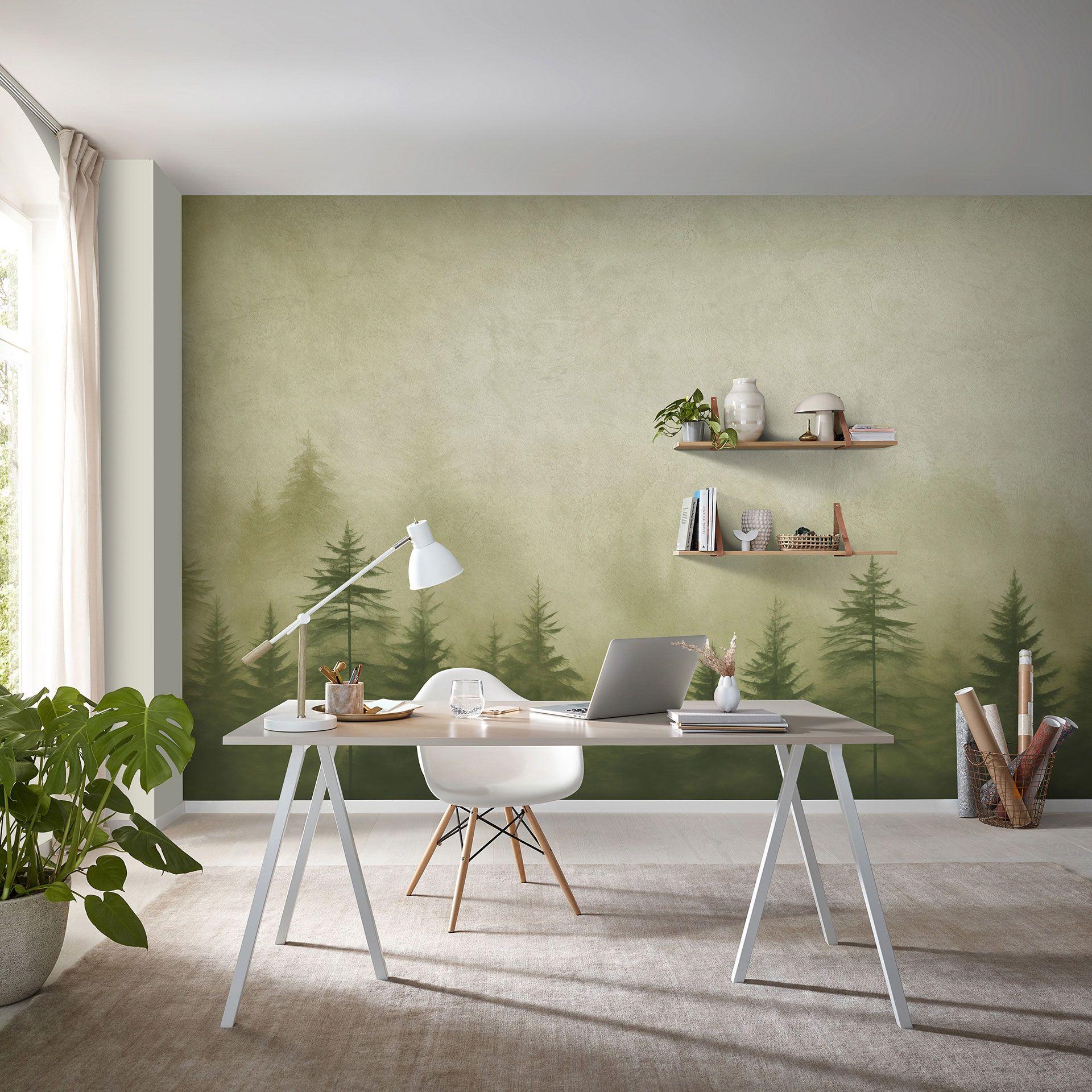 Landskabstapet Big Pictures green 4,50 x 2,70 m