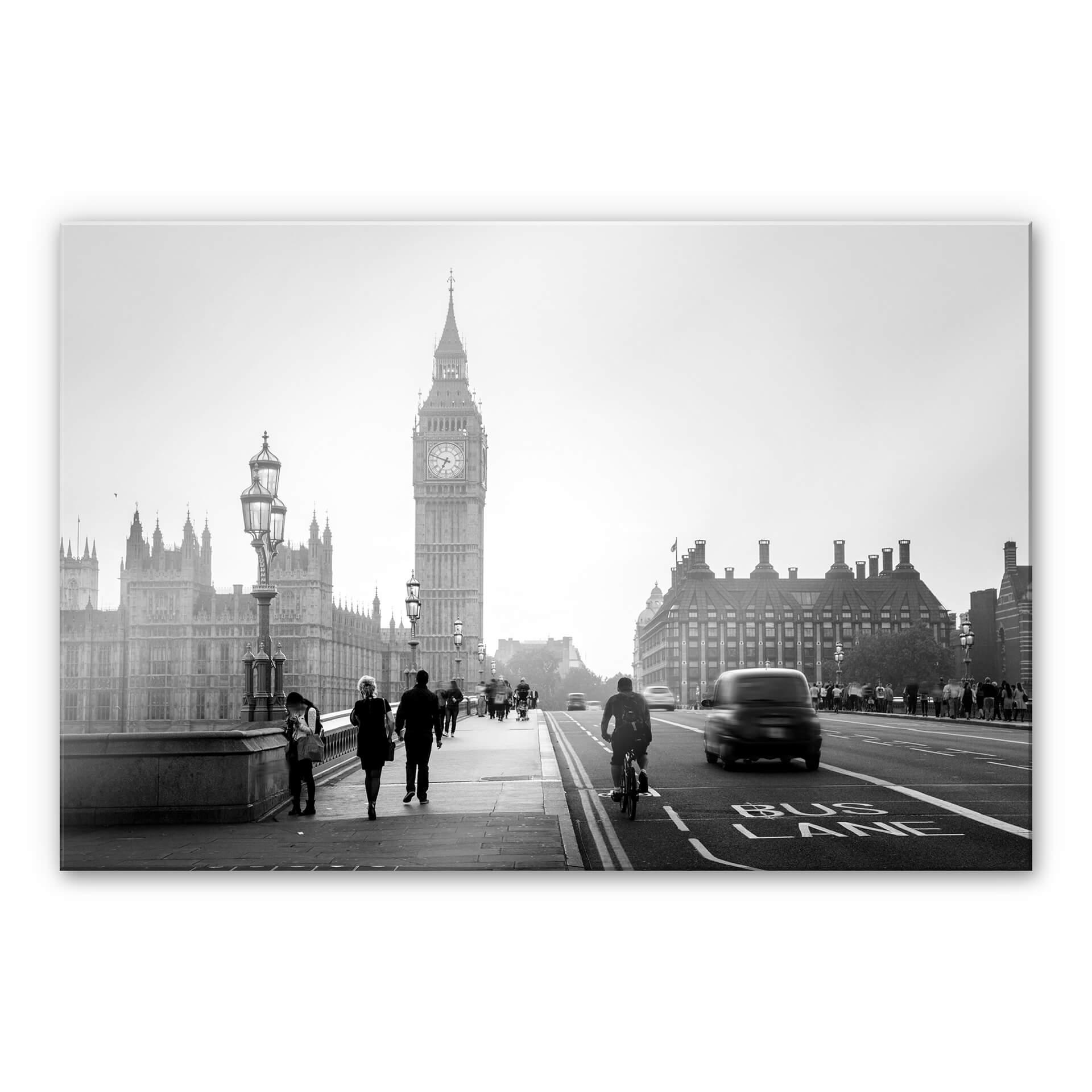 Akrylbillede af Big Ben i London