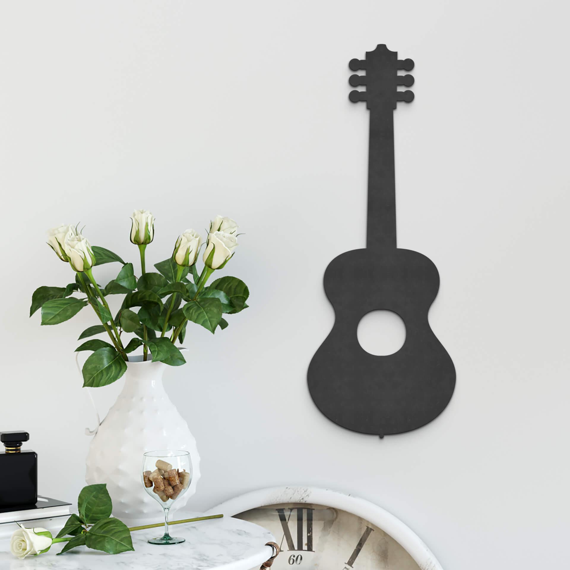 MDF - Decoración en madera - Guitarra