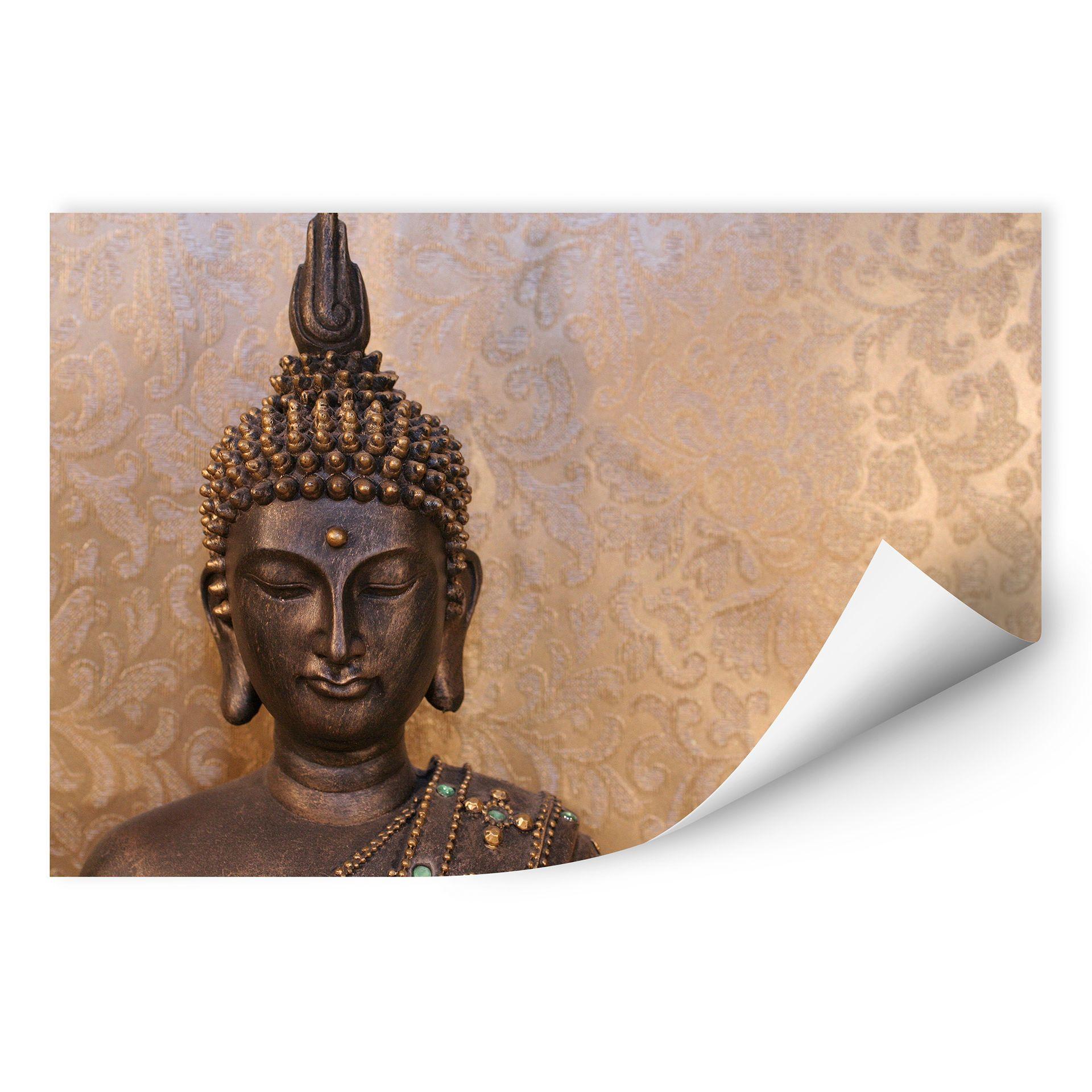 Poster autocollant - W - Bouddha le Sage