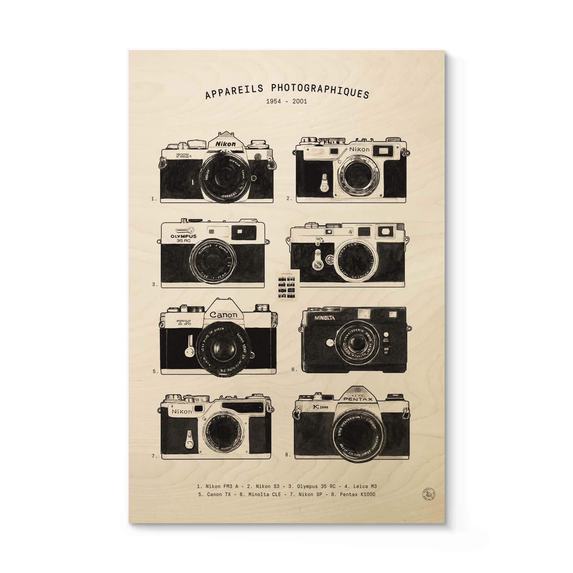 Cuadro de madera Bodart - La nostalgia en la fotografía