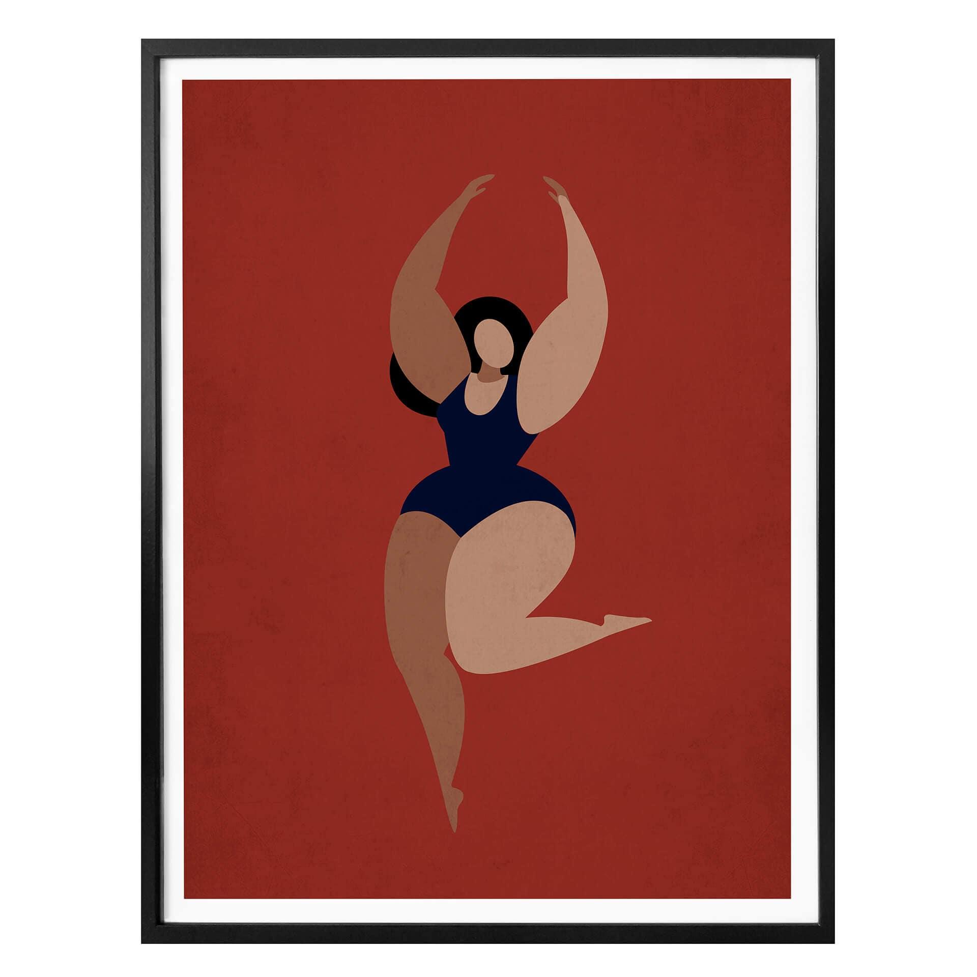 Póster Kubistika - Sentirse bien
