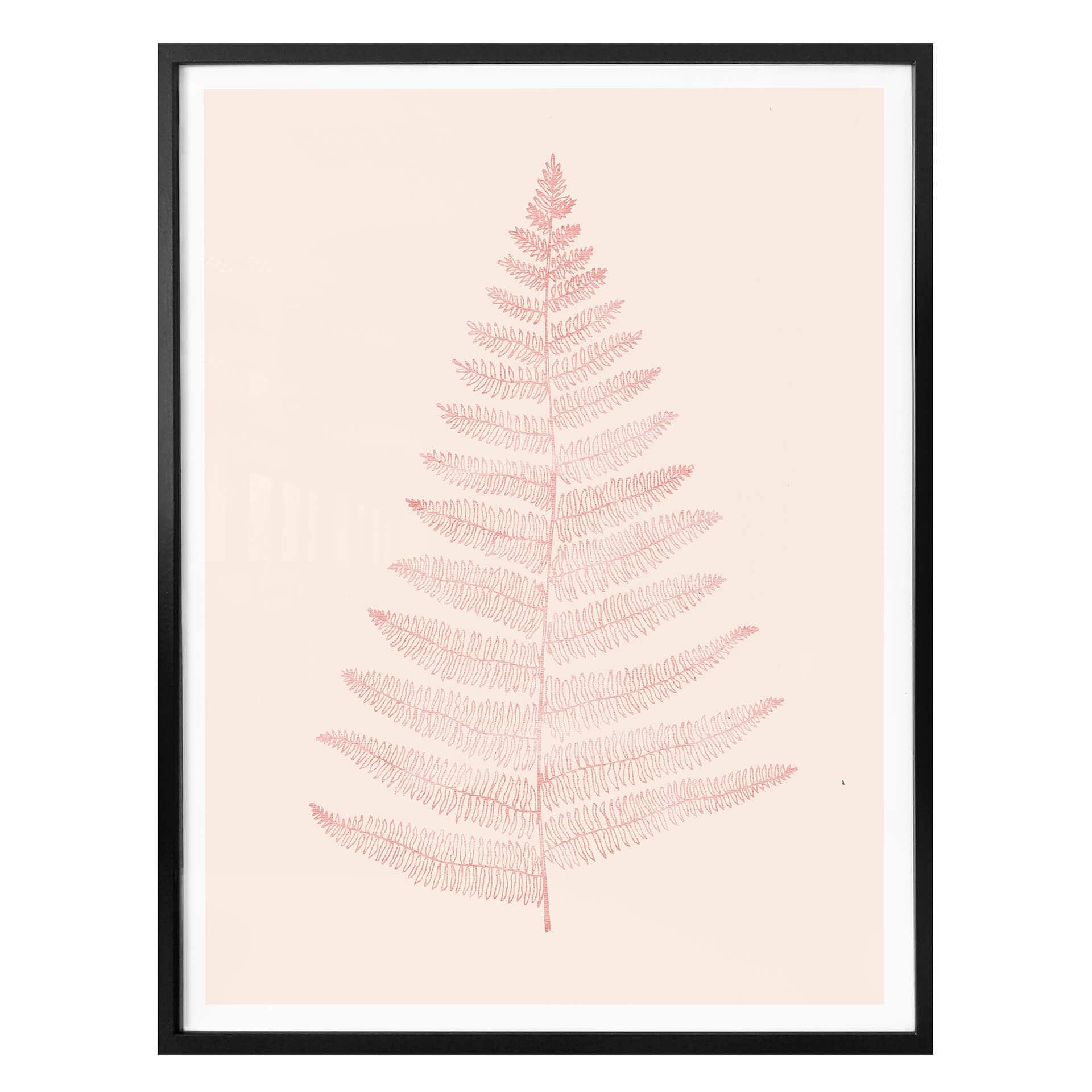 Póster Kubistika - Amor en rojo