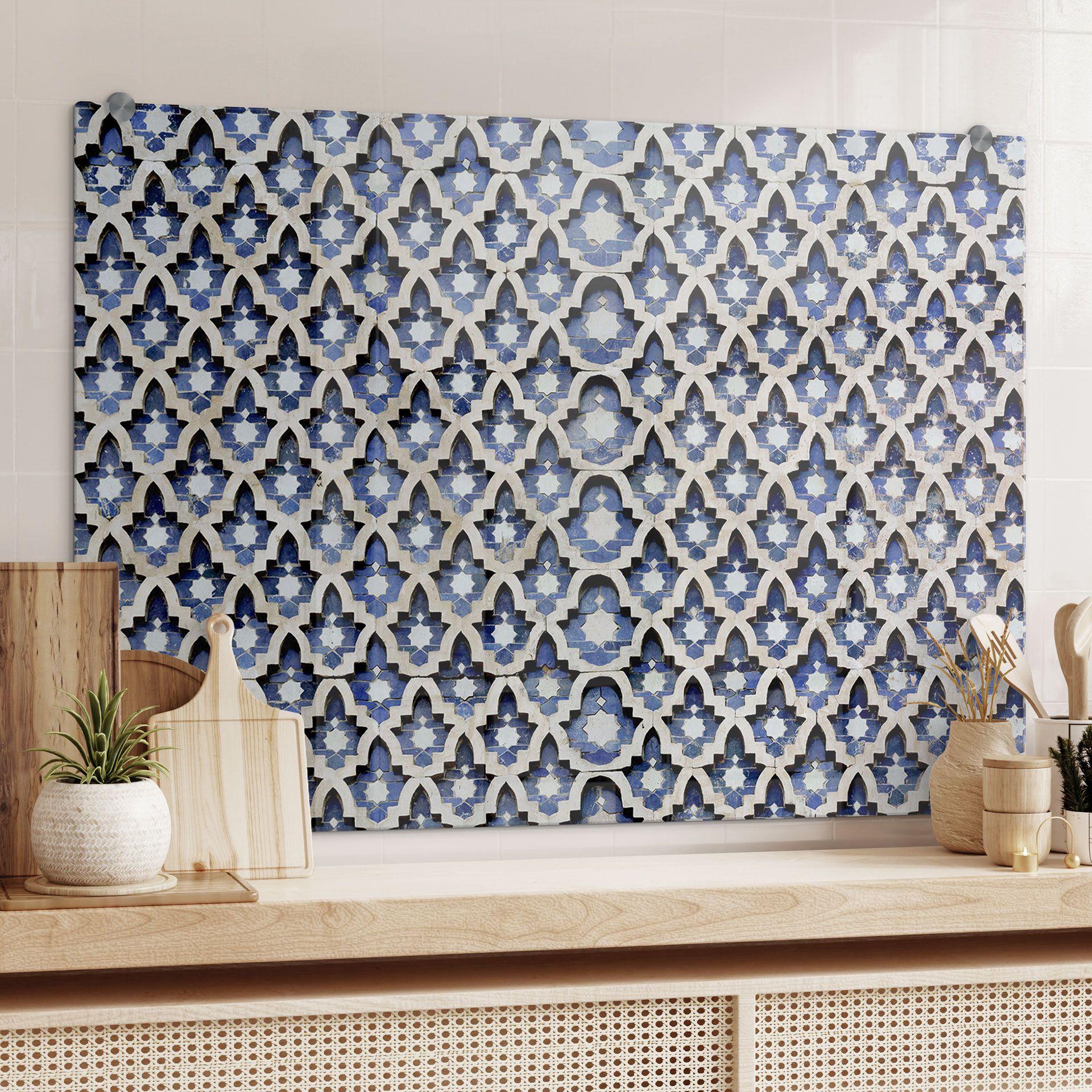 Marokkansk mur  - stænkplade