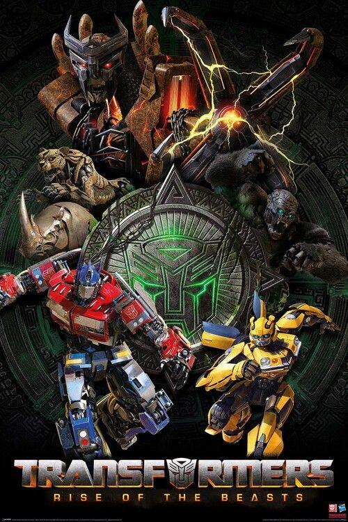 Poster, Film poster Transformers: Rise Of The Beasts - Primal Rage 61x91,5 cm