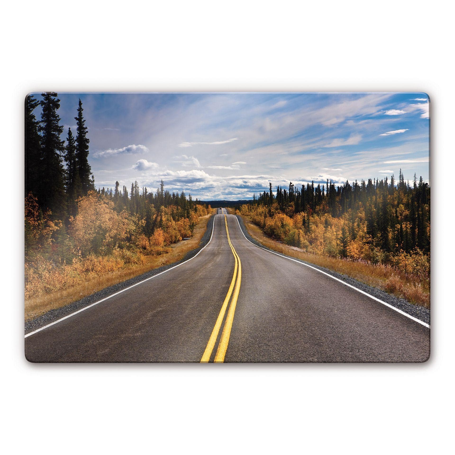 Glasbillede - Road trip