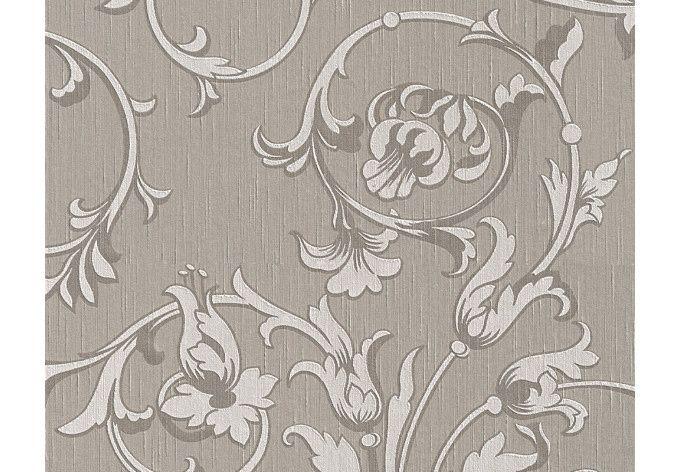 Architechts Paper Stoftapet Tessuto Sepia brun, Signalhvid, Grå beige