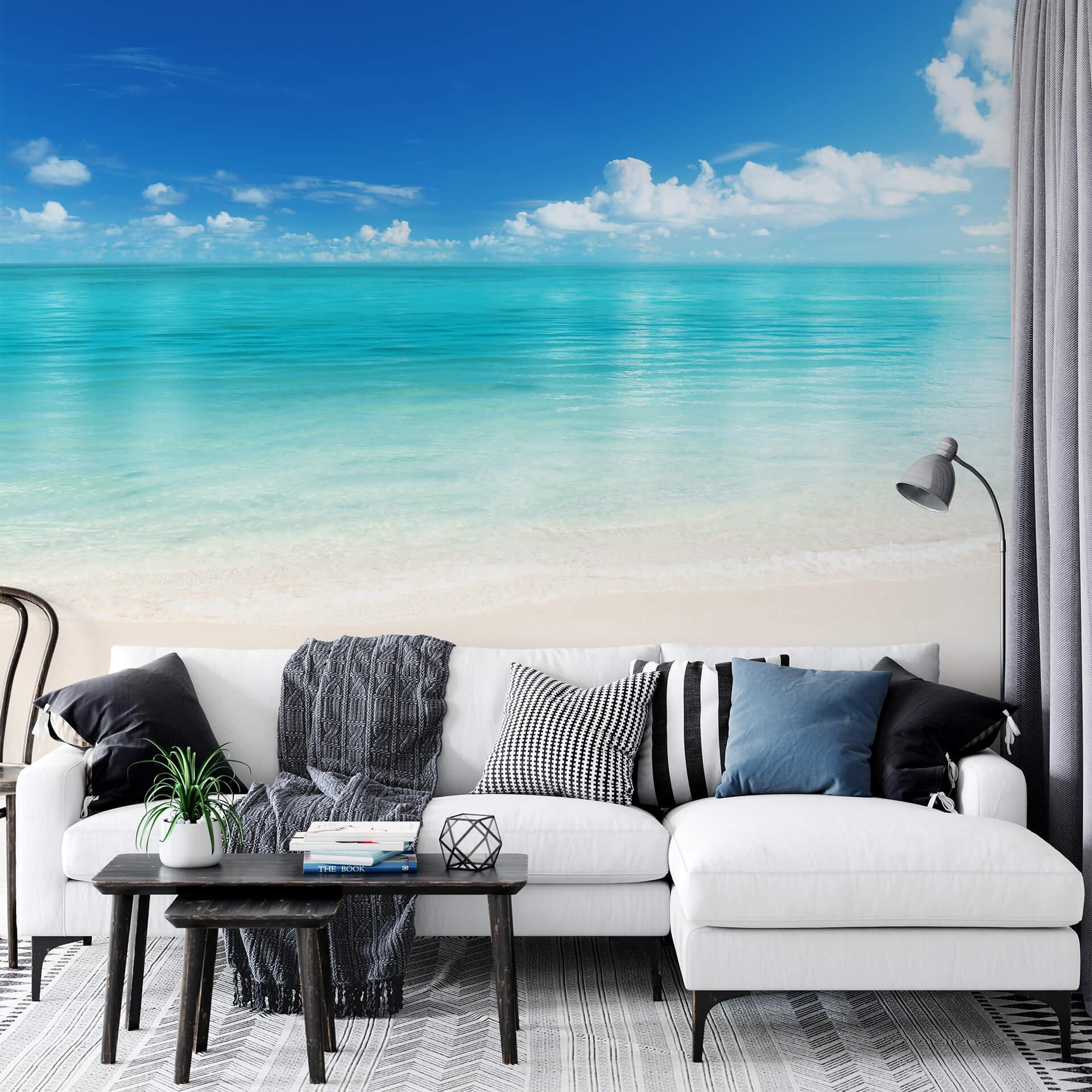 Fotobehang Papierbehang The Beach - 366x254 cm