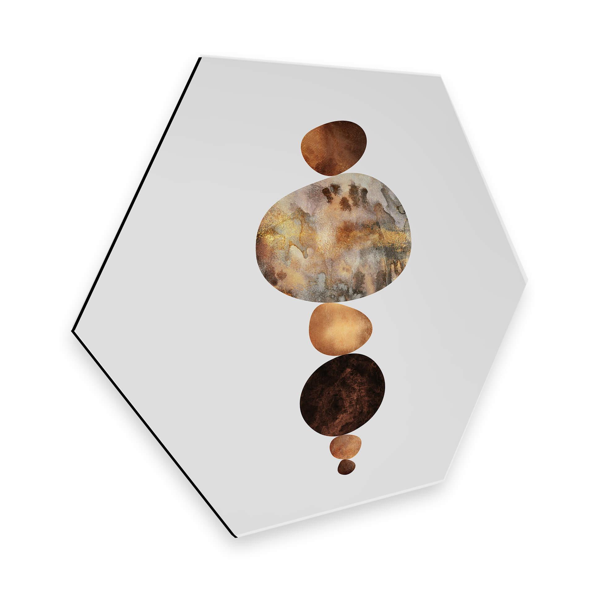Hexagon Dibond Fredriksson - Balance