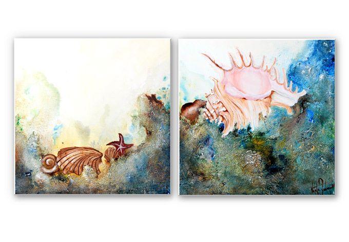 Tableau Forex - Fedrau - Coquillages (2 parties)
