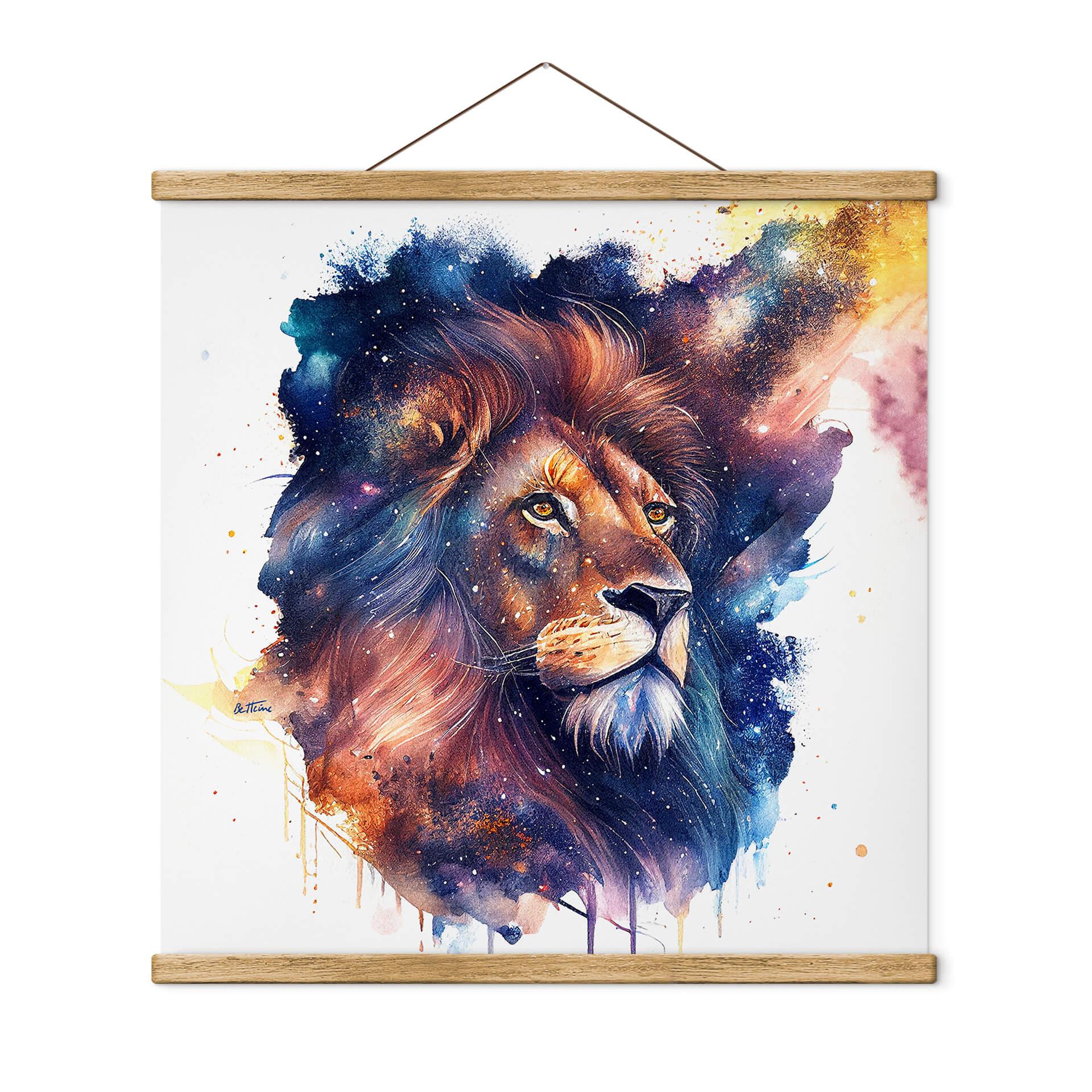 Tekstil plakat Heine - Strong Lion