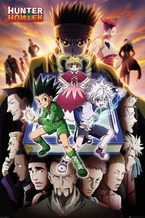 Poster, film poster Hunter X Hunter - Book Key Art 61x91,5 cm