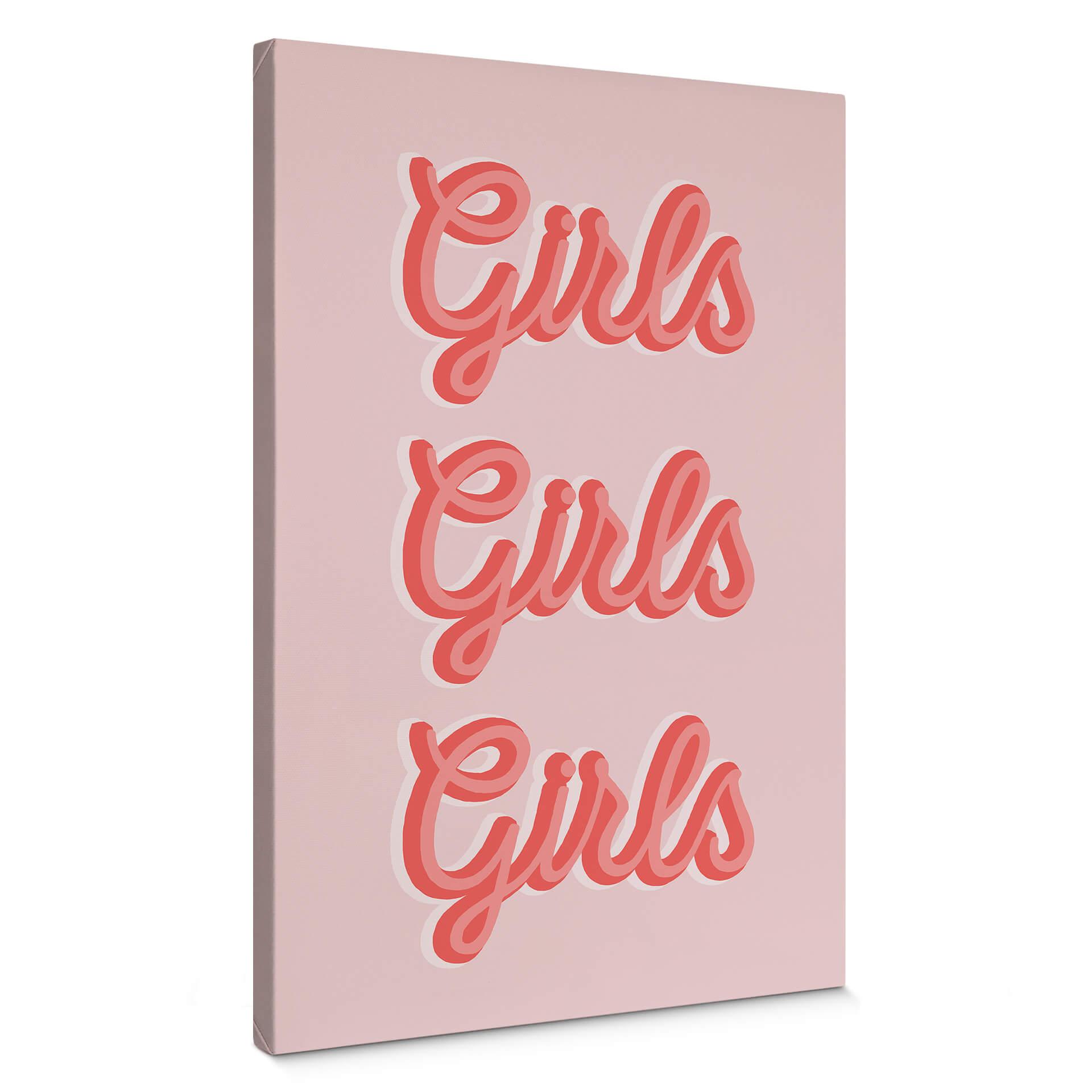 Lærredsprint - Kerr-Dineen - Girls Girls Girls