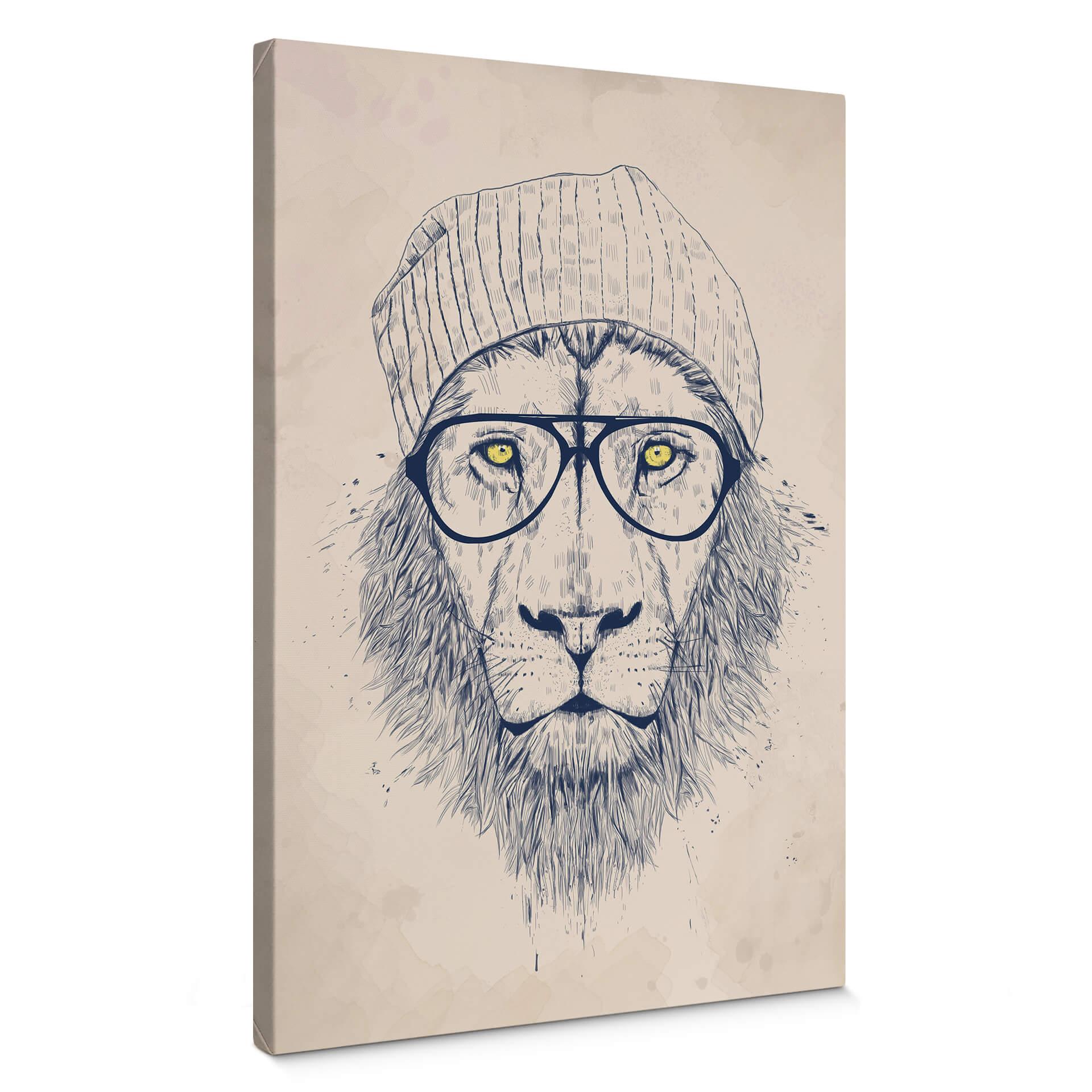Lienzo Solti - Cool lion