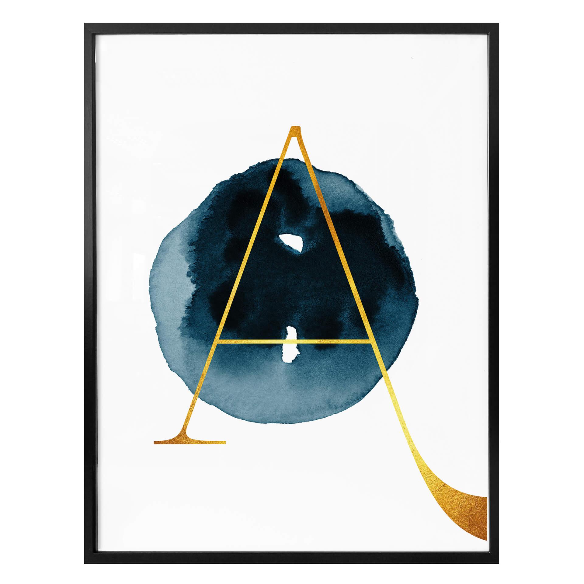 Póster - La A dorada