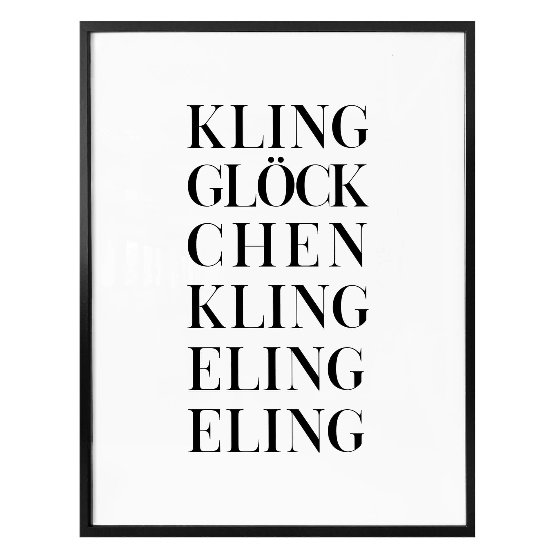 Poster Kling Cloches