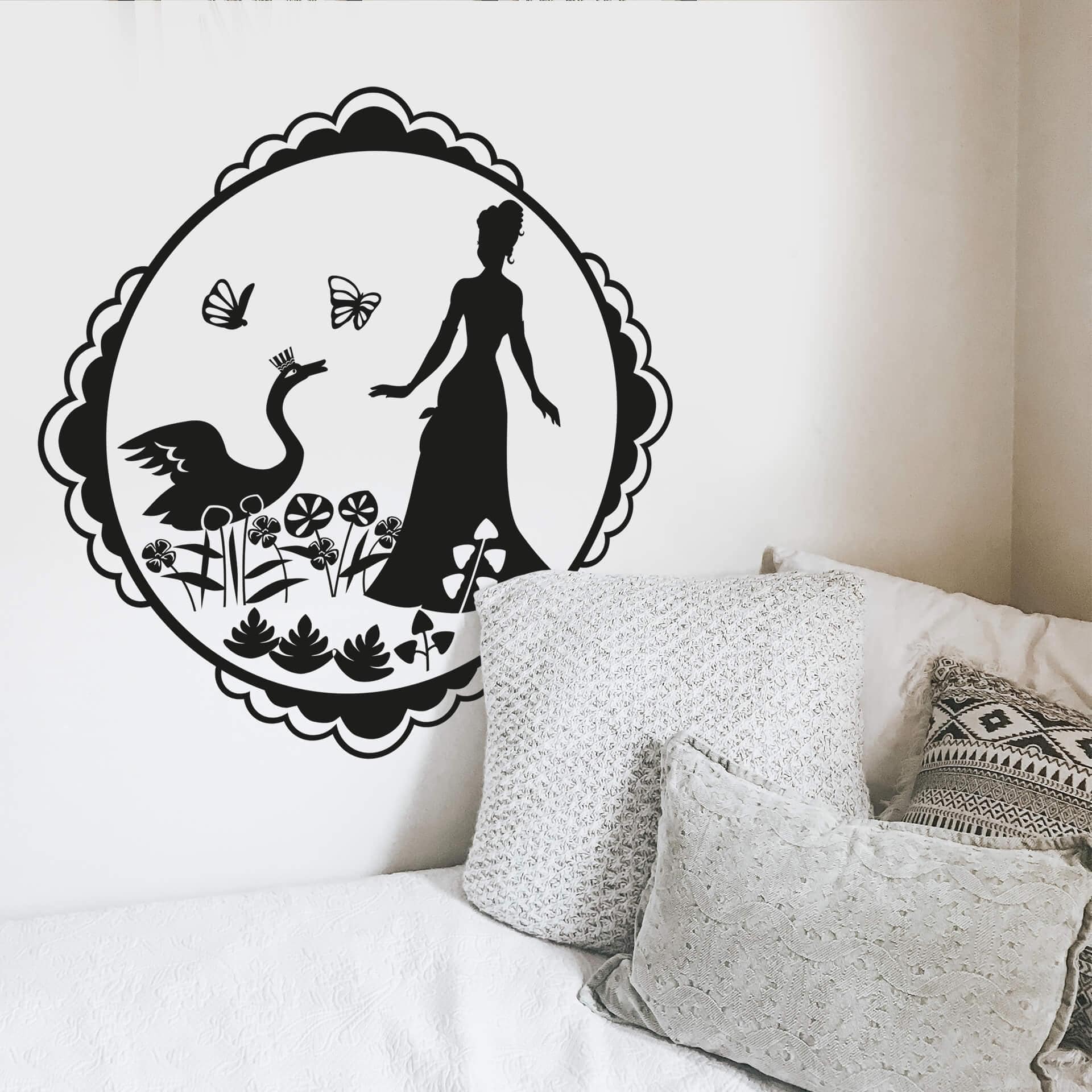 Sticker mural - Le monde fantastique- Le Prince cygne