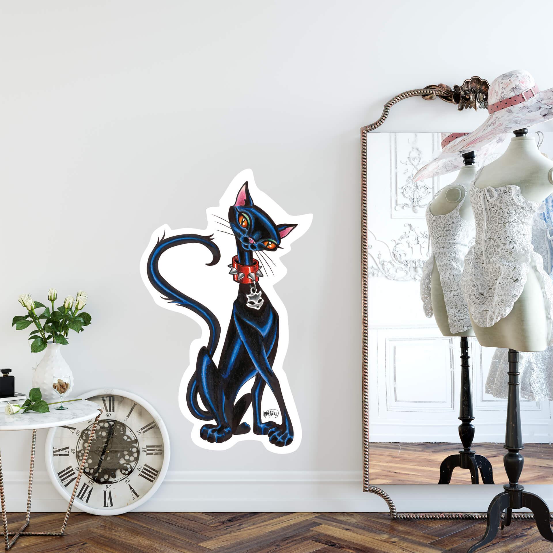 Sticker mural - LA Ink chat siamois