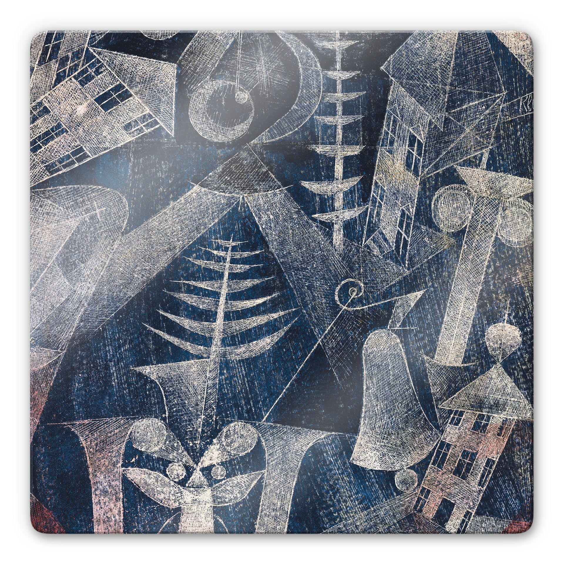 Tableau en verre - Klee - Die Glocke