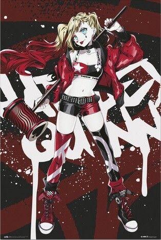 Poster, film poster DC Comics - Harley Quinn 61x91,5 cm